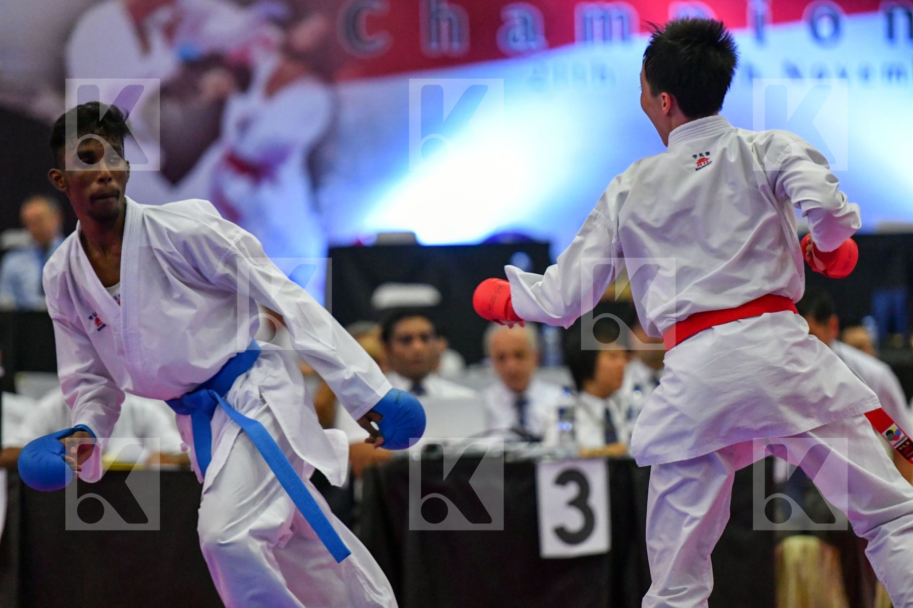Chau Ka Him Hong Kong Junior Kumite Male -55 Kg Malaysia Shanmug