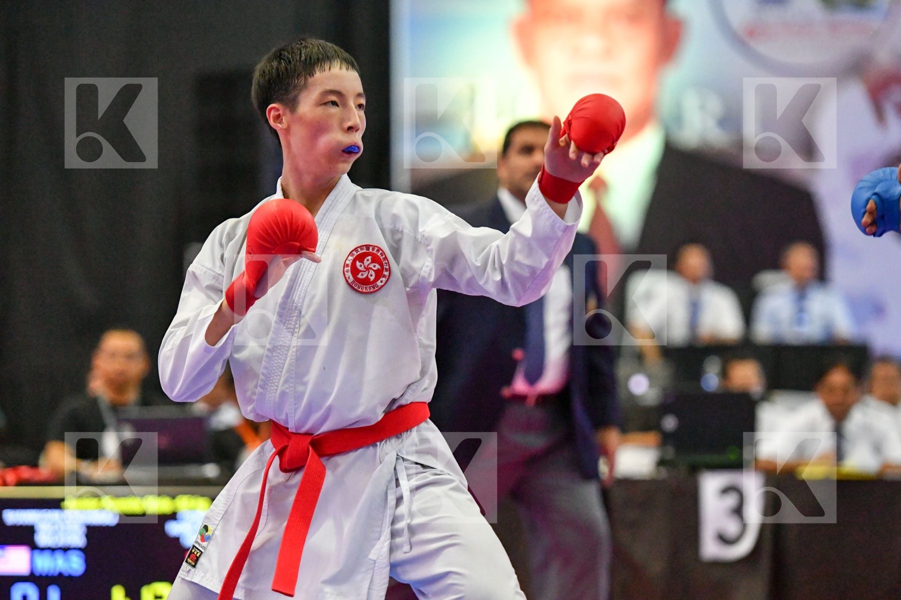 Chau Ka Him Hong Kong Junior Kumite Male -55 Kg Malaysia Shanmug