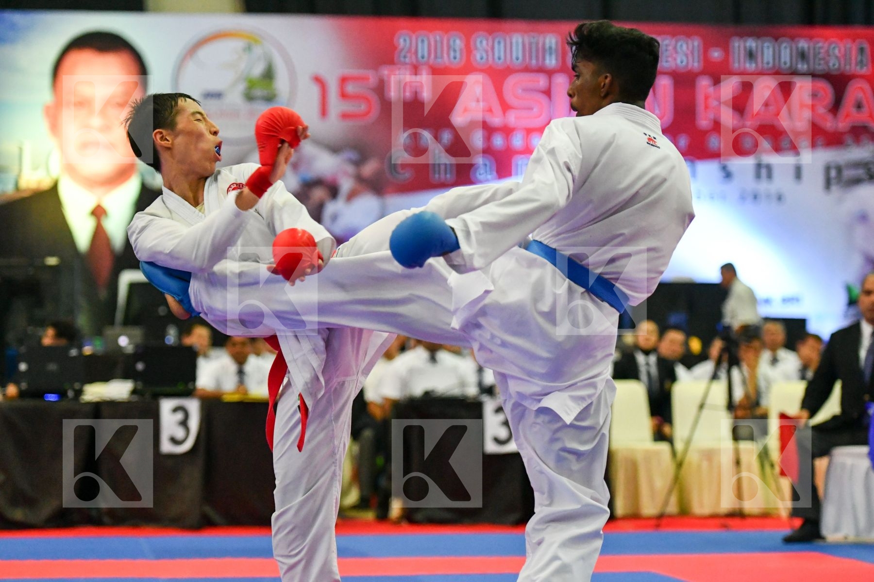 Chau Ka Him Hong Kong Junior Kumite Male -55 Kg Malaysia Shanmug