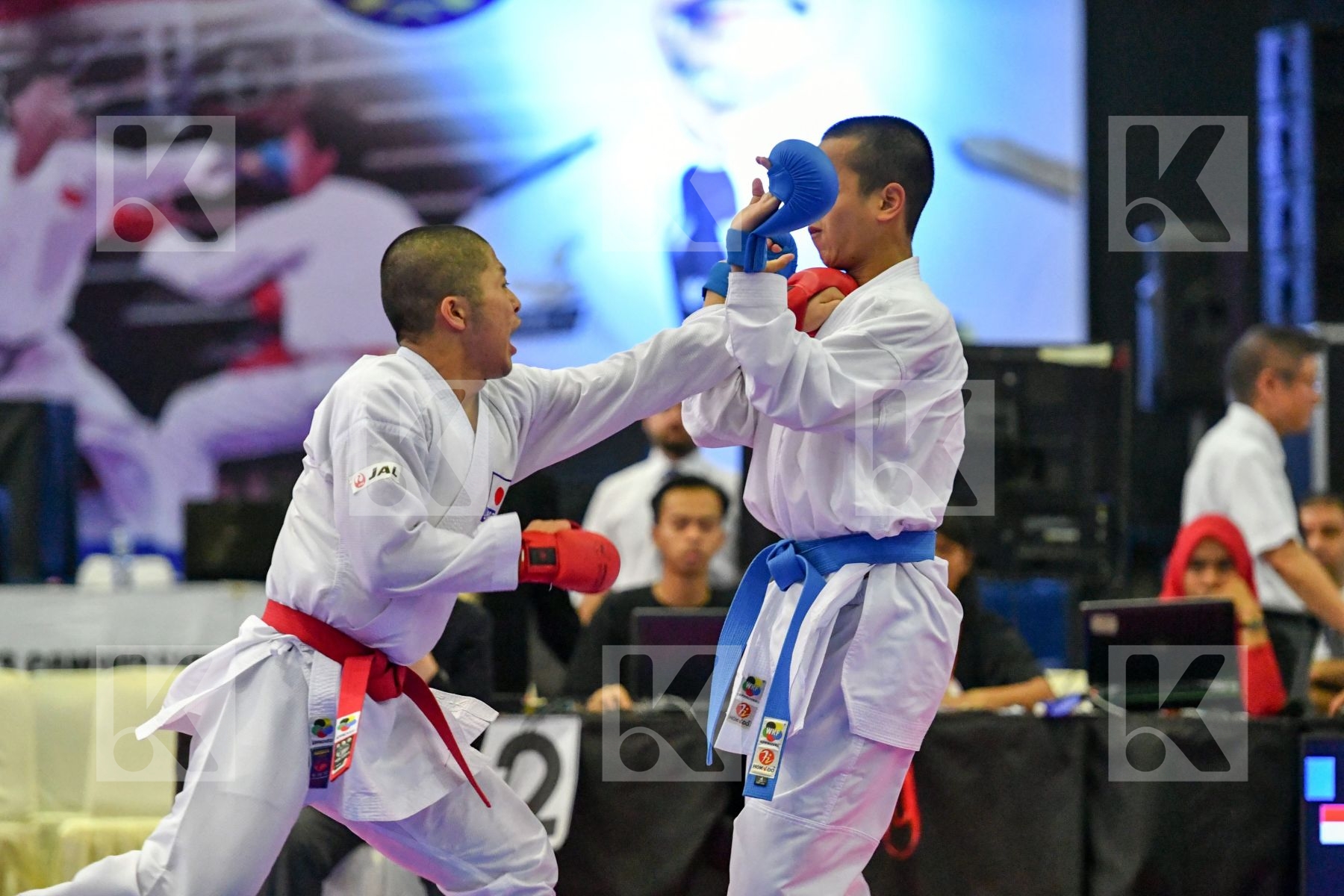 Ikezawa Kai Indonesia Japan Junior Kumite Male -61 Kg Muhammad F