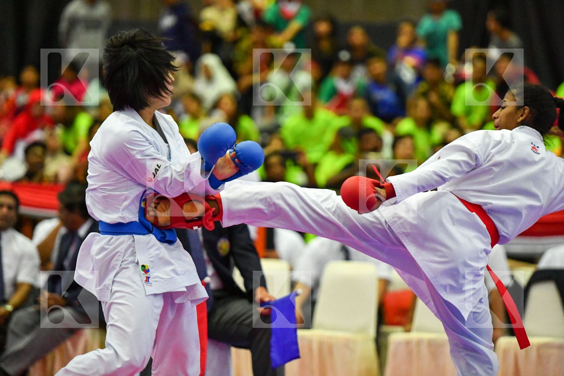 Chandran Shamalarani Japan Malaysia Miyahara Miho U21 Kumite Fem
