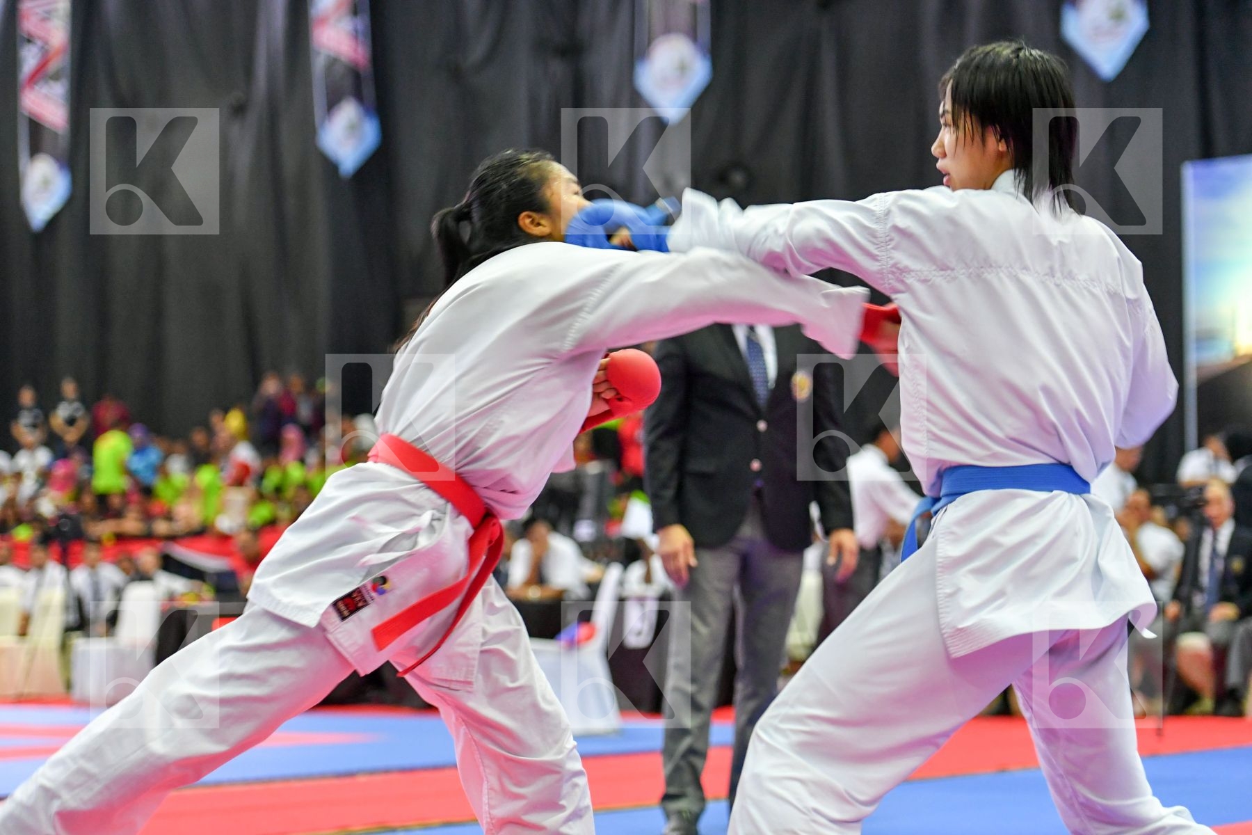 Japan Kikuchi Mizuki Nguyen Thi Viet Trinh U21 Kumite Female -68