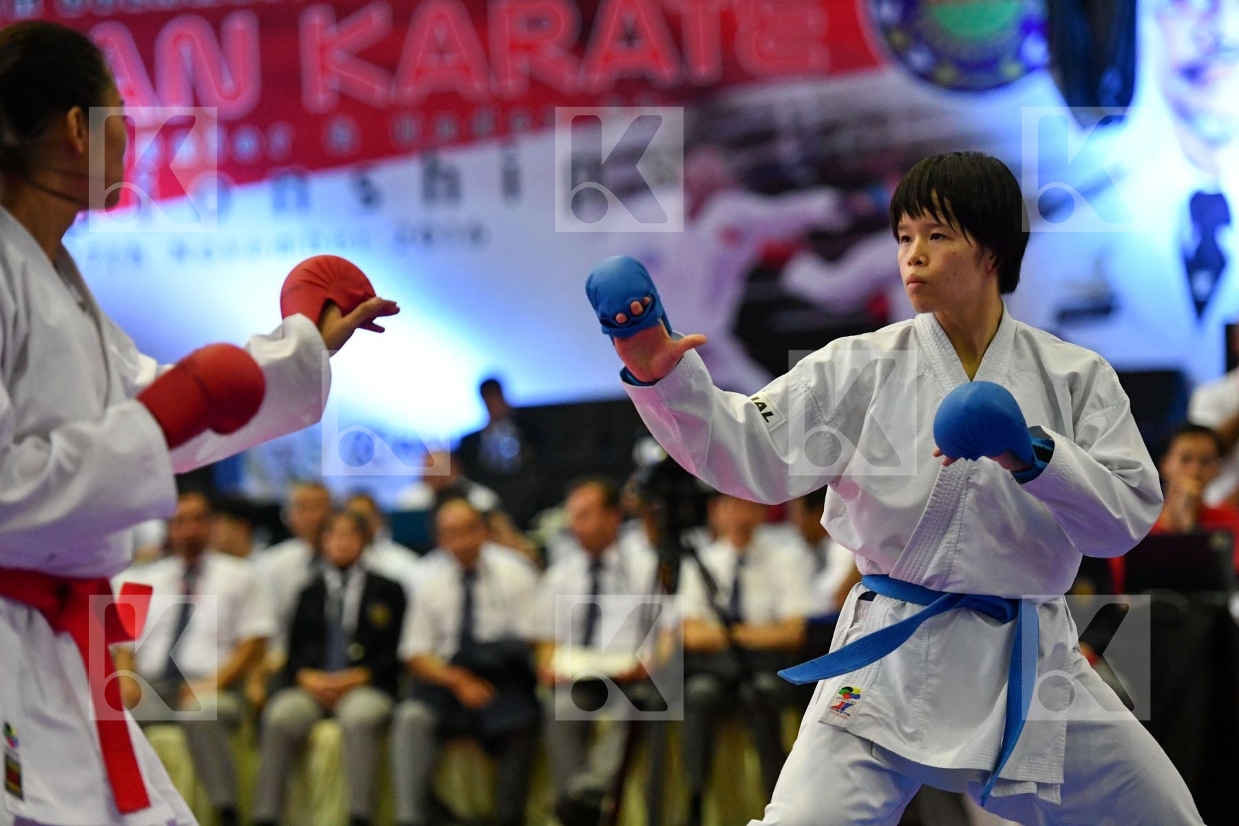 Japan Moriguchi Ayami Nguyen Thi Ngoan U21 Kumite Female -61 Kg