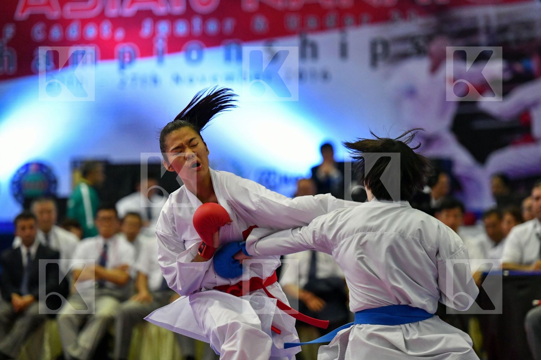 Japan Moriguchi Ayami Nguyen Thi Ngoan U21 Kumite Female -61 Kg