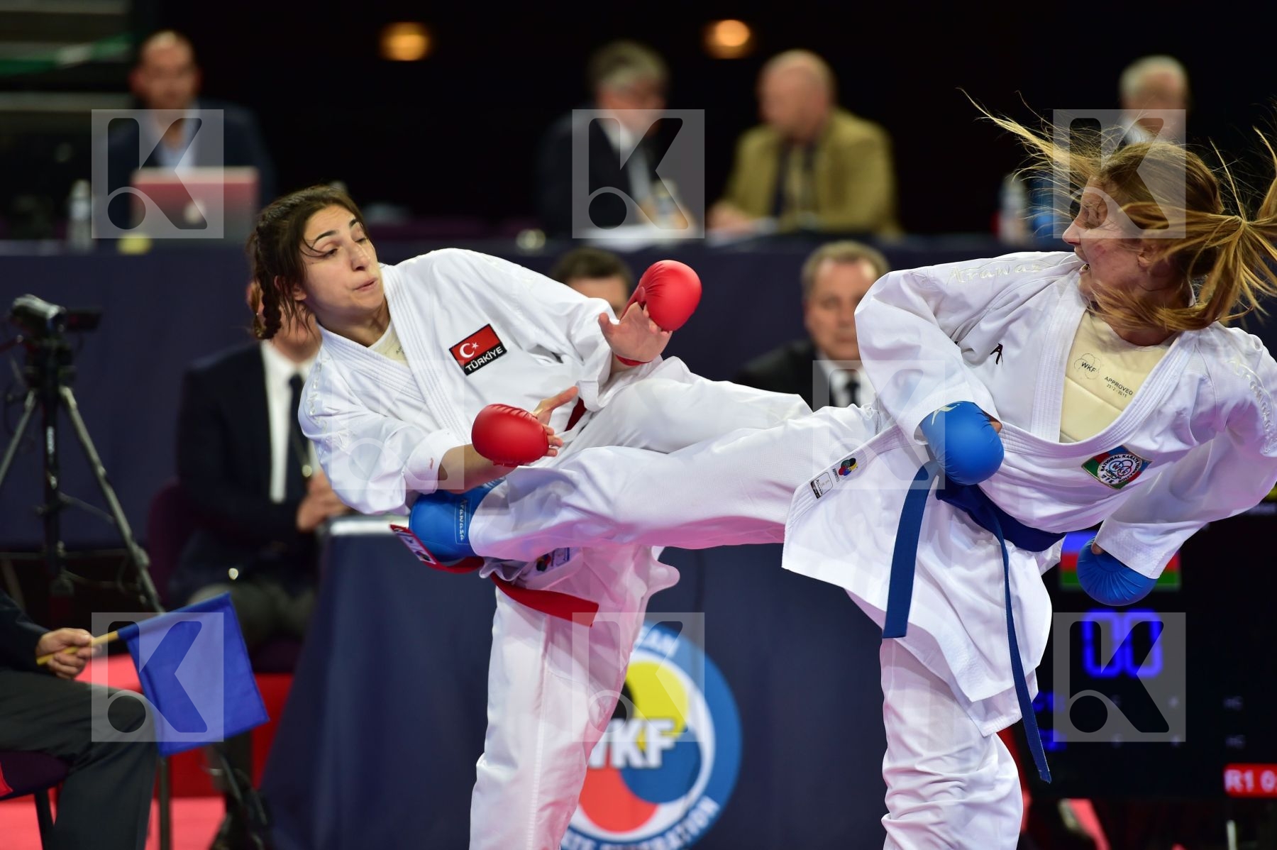 Azerbaijan Female kumite team Turkey