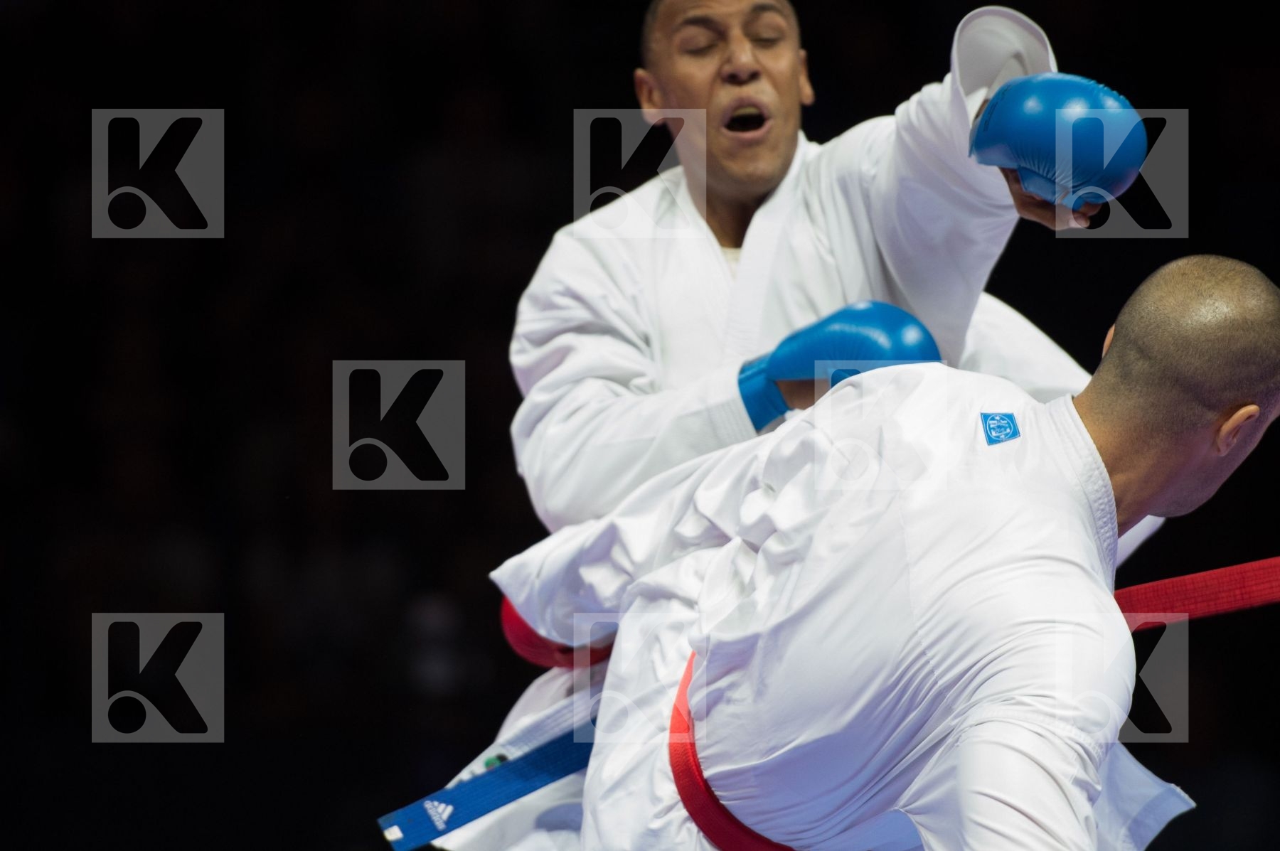 84+ Kg final Germany Horne Jonathan italy kumite Male Maniscalco