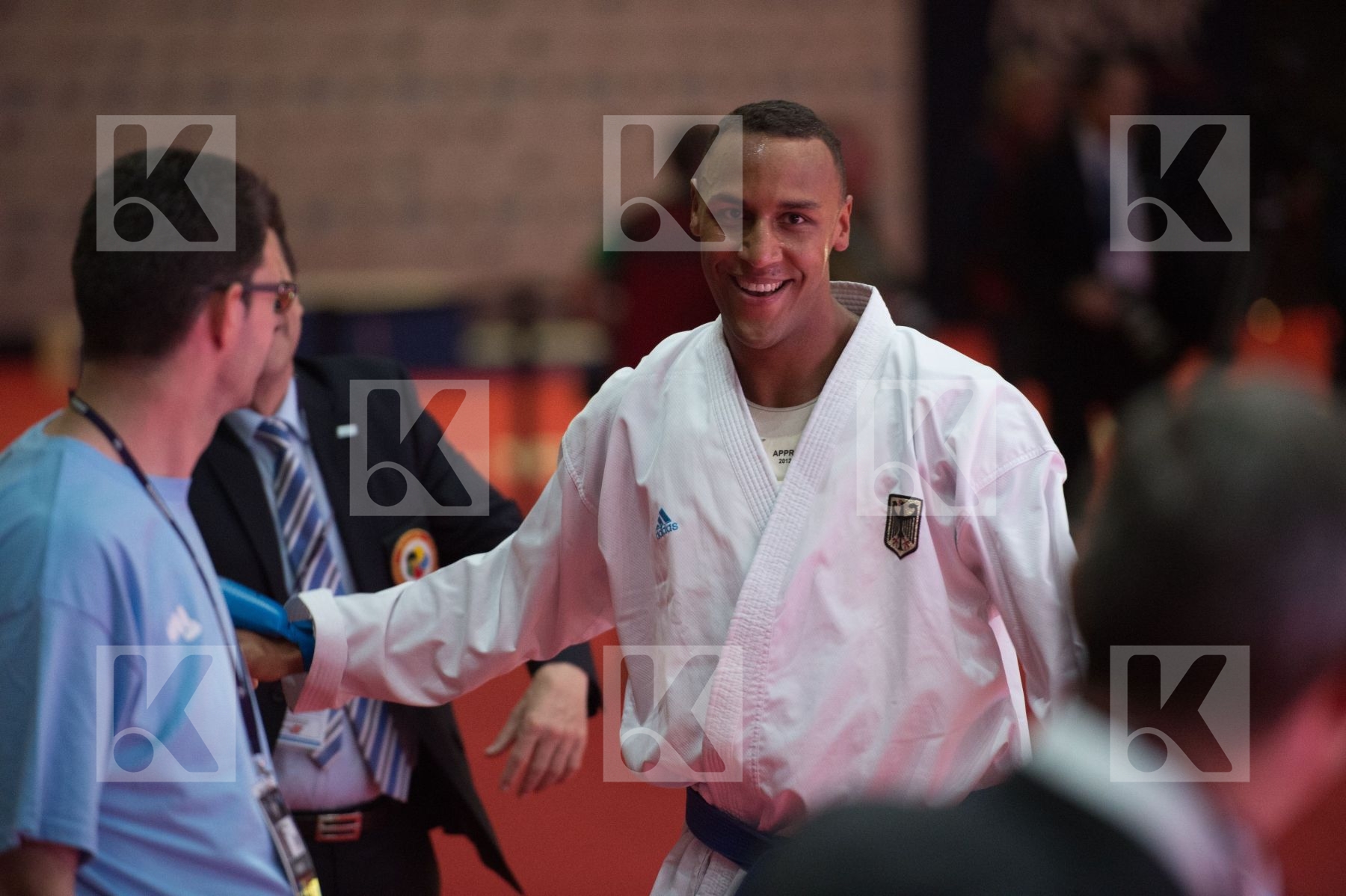 84+ Kg final Germany Horne Jonathan italy kumite Male Maniscalco