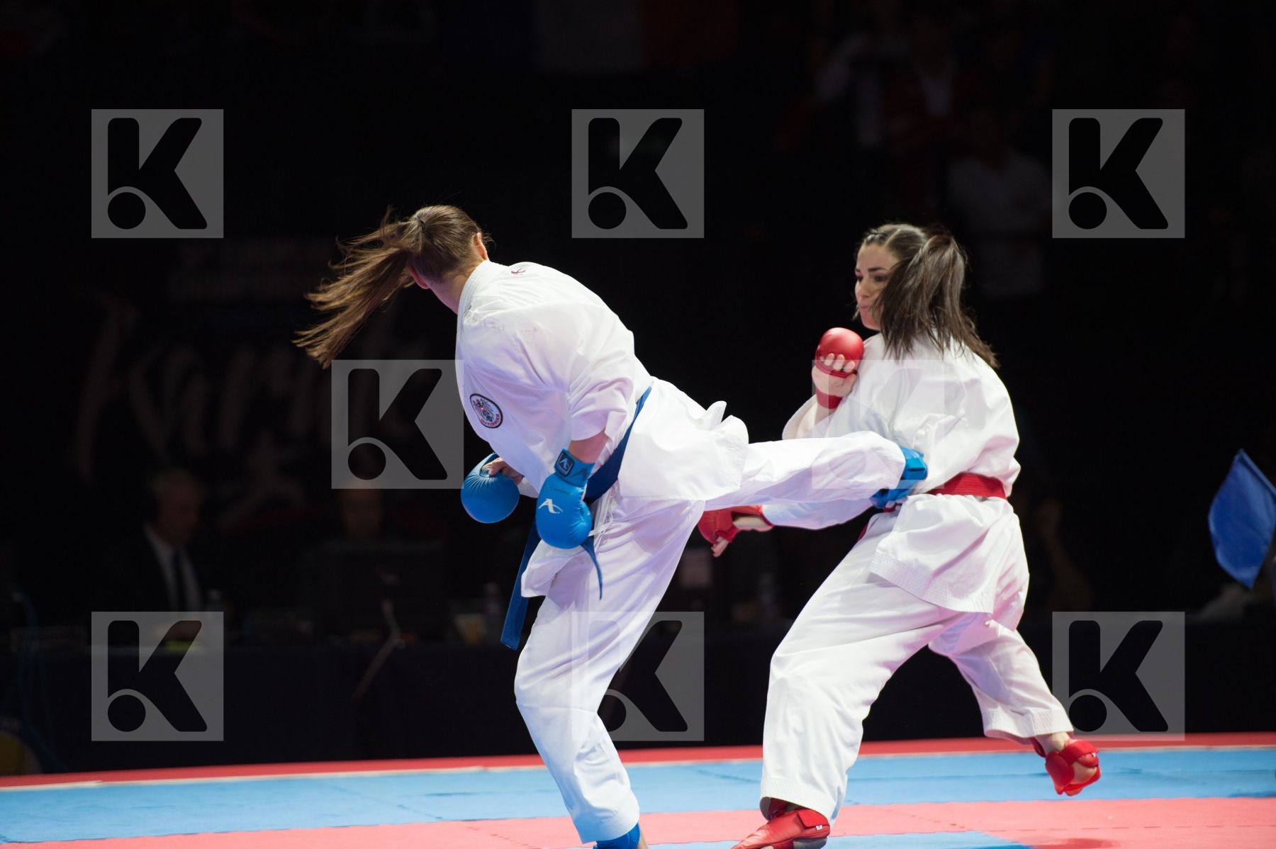 Austria Buchinger Alisa Female Kumite -68 Kg final Quirici Elena
