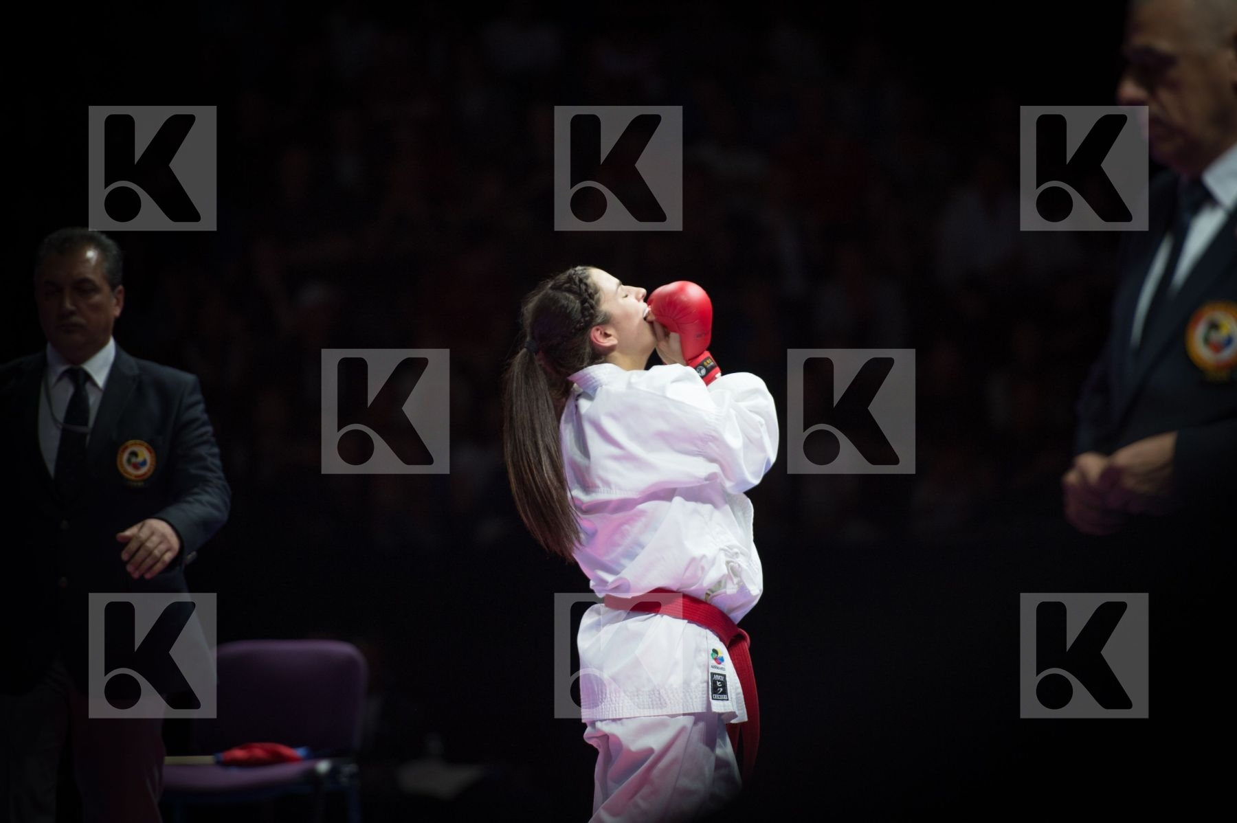 Austria Buchinger Alisa Female Kumite -68 Kg final Quirici Elena