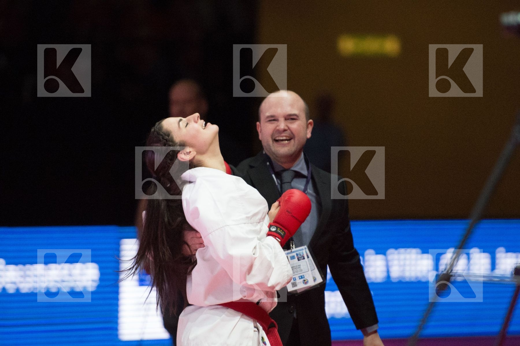Austria Buchinger Alisa Female Kumite -68 Kg final Quirici Elena
