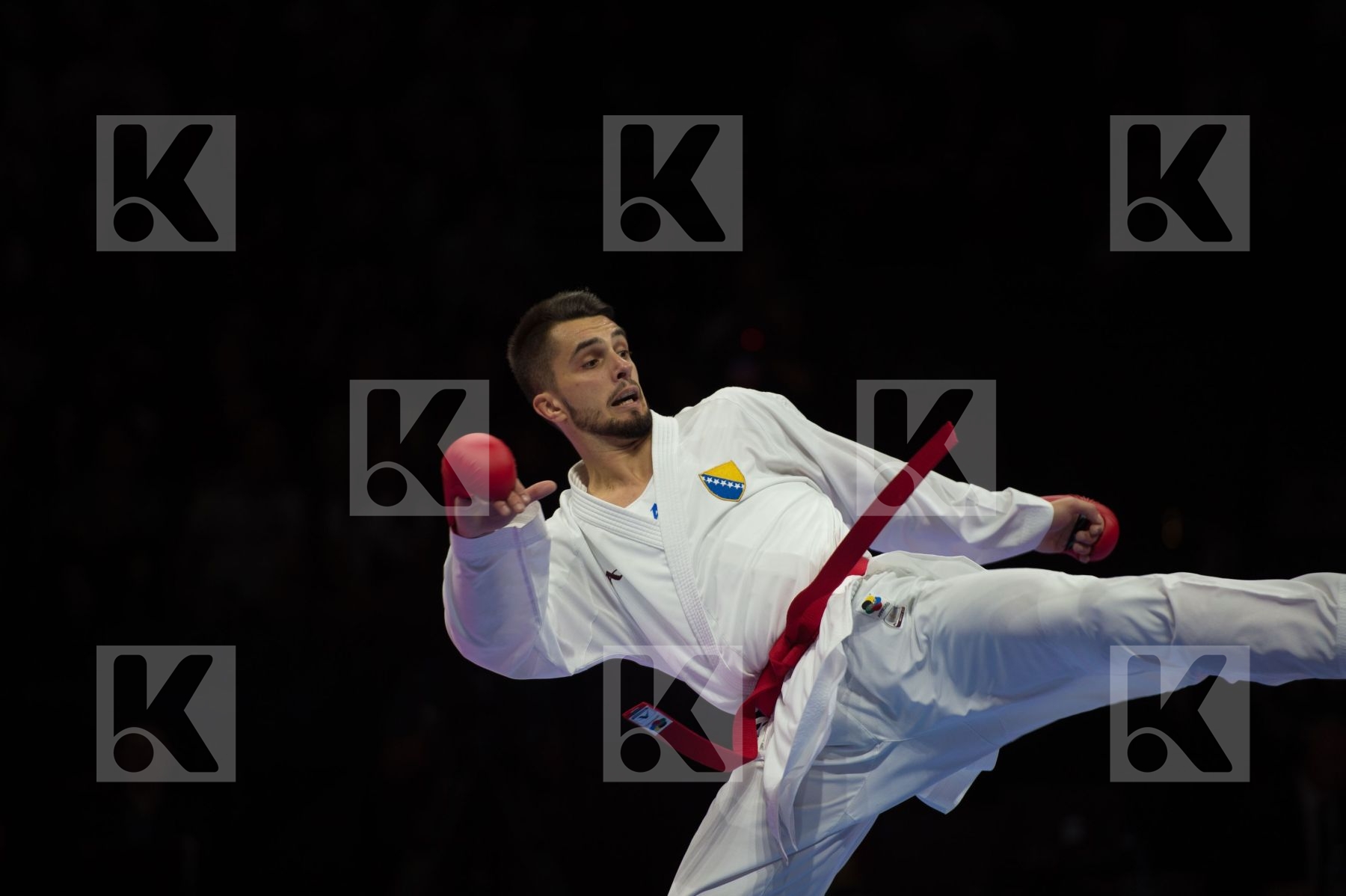 -84 Kg Aktas Ugur Bosnia And Herzegovina final kumite Male Muhov