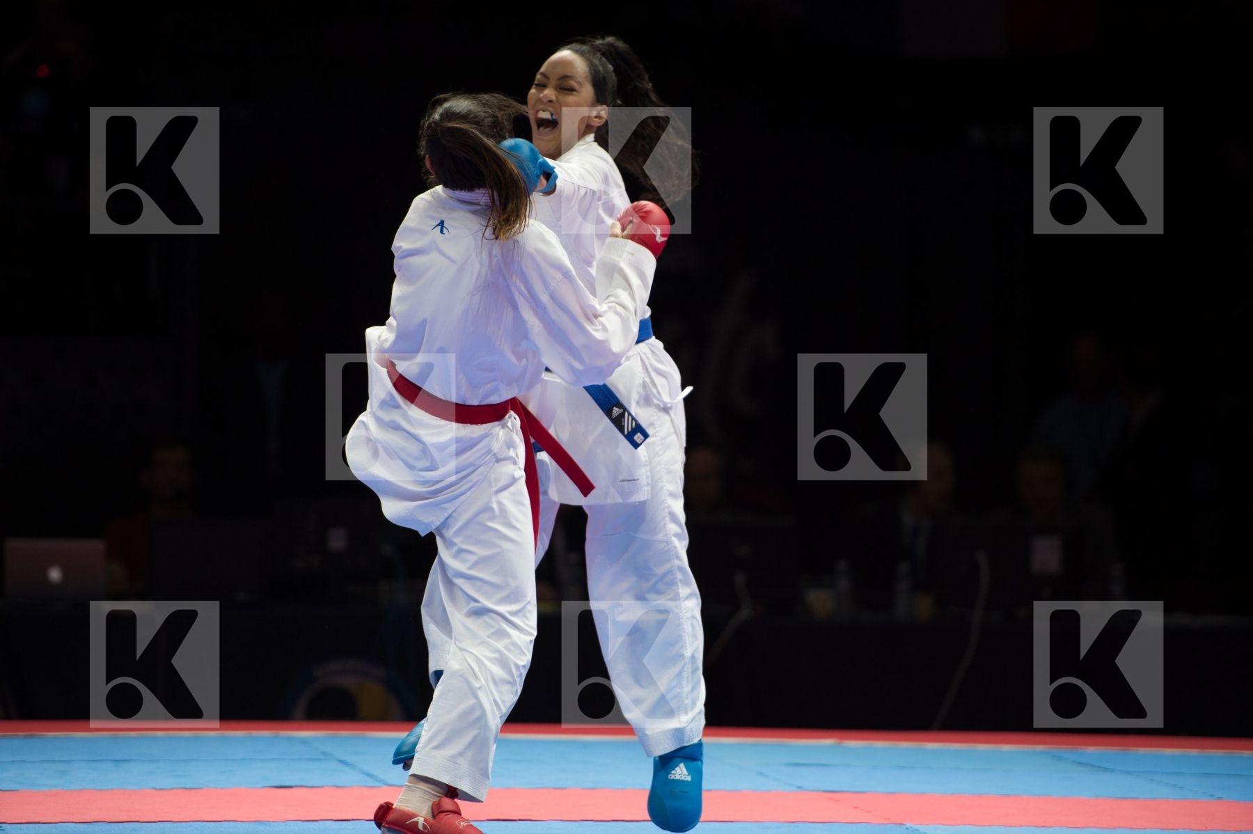 -61 Kg Coban Merve Female final france Ignace Lucie kumite Turke