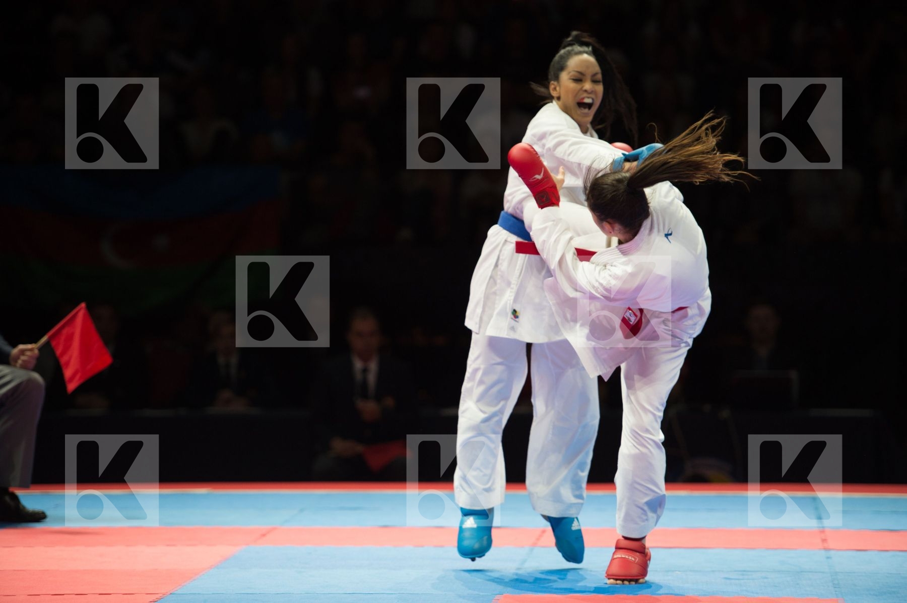 -61 Kg Coban Merve Female final france Ignace Lucie kumite Turke