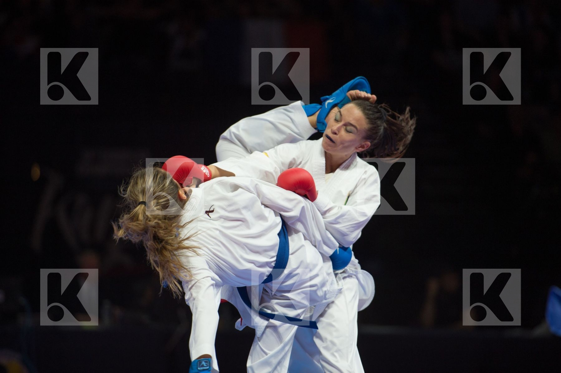 -55 Kg Cardin Sara Female final italy kumite Terliuga Anzhelika