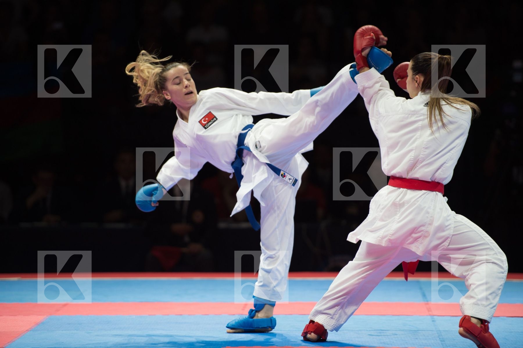 -50 Kg Female final france kumite Ozcelik Serap Recchia Alexandr