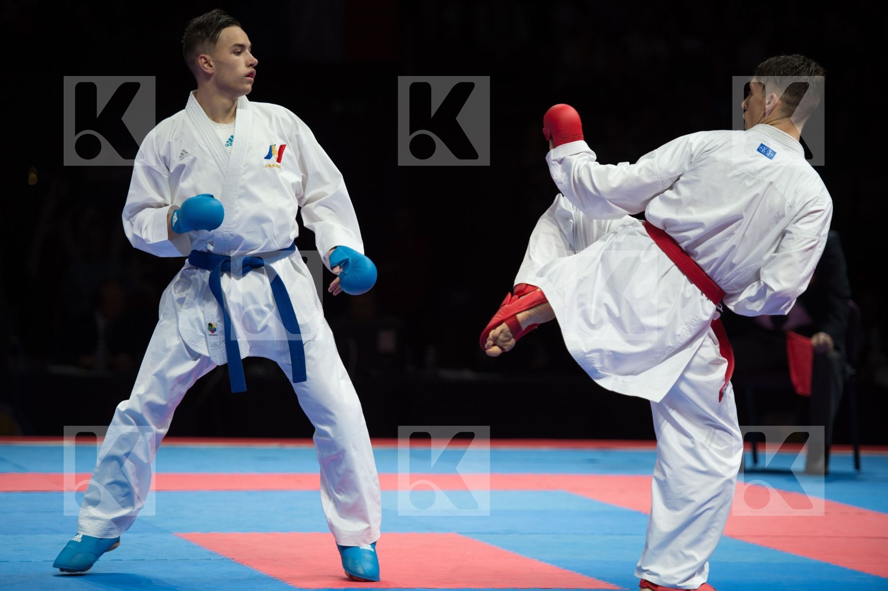 -67 Kg dacosta steven de vivo gianluca final france italy kumite