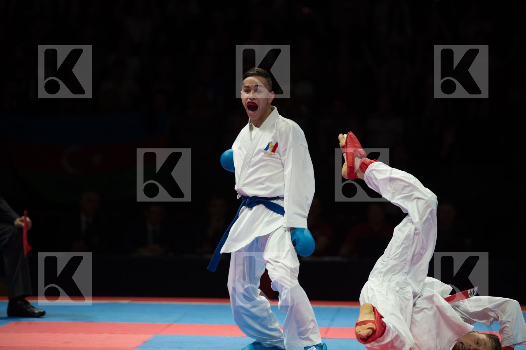 -67 Kg dacosta steven de vivo gianluca final france italy kumite
