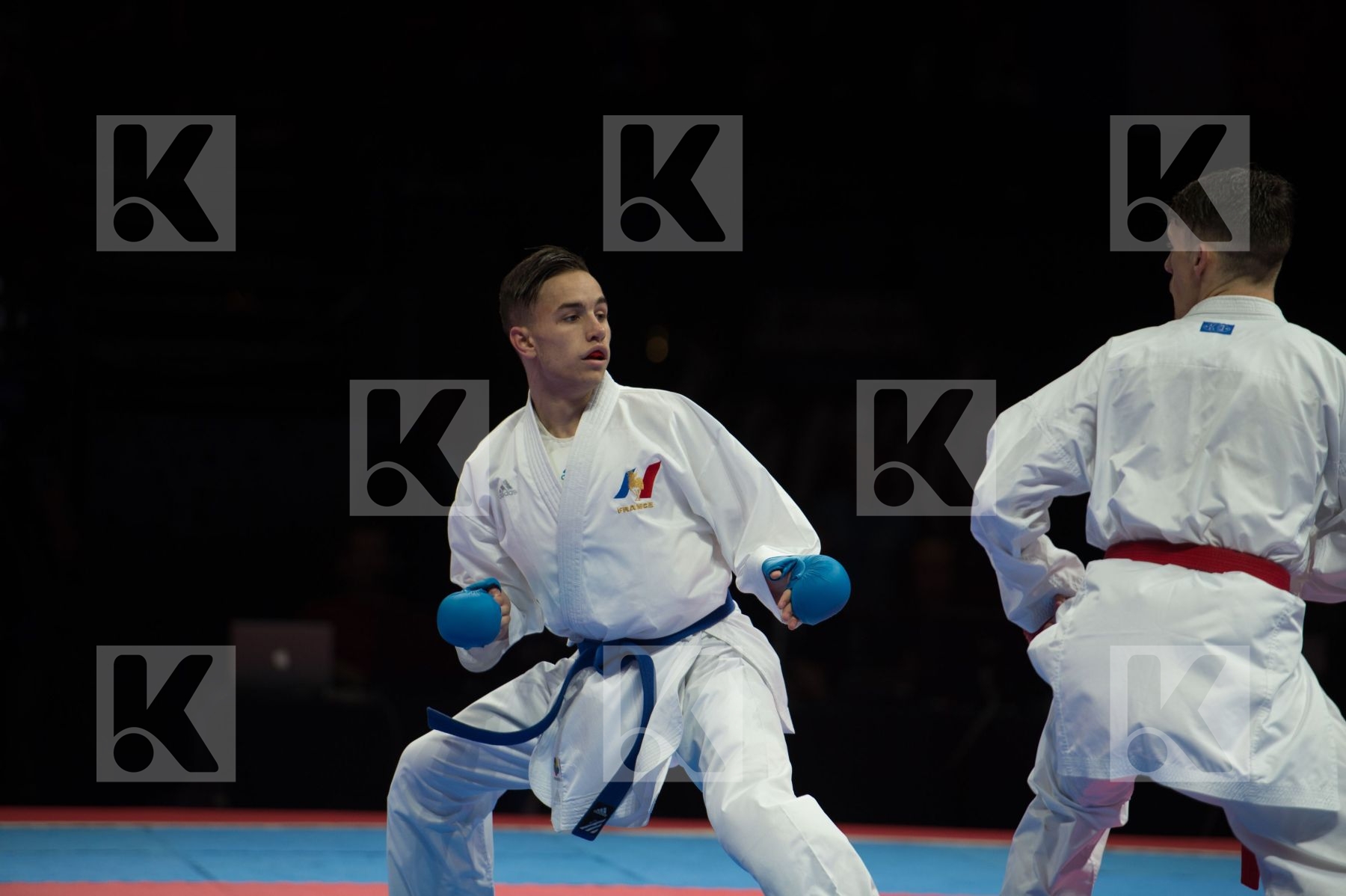 -67 Kg dacosta steven de vivo gianluca final france italy kumite