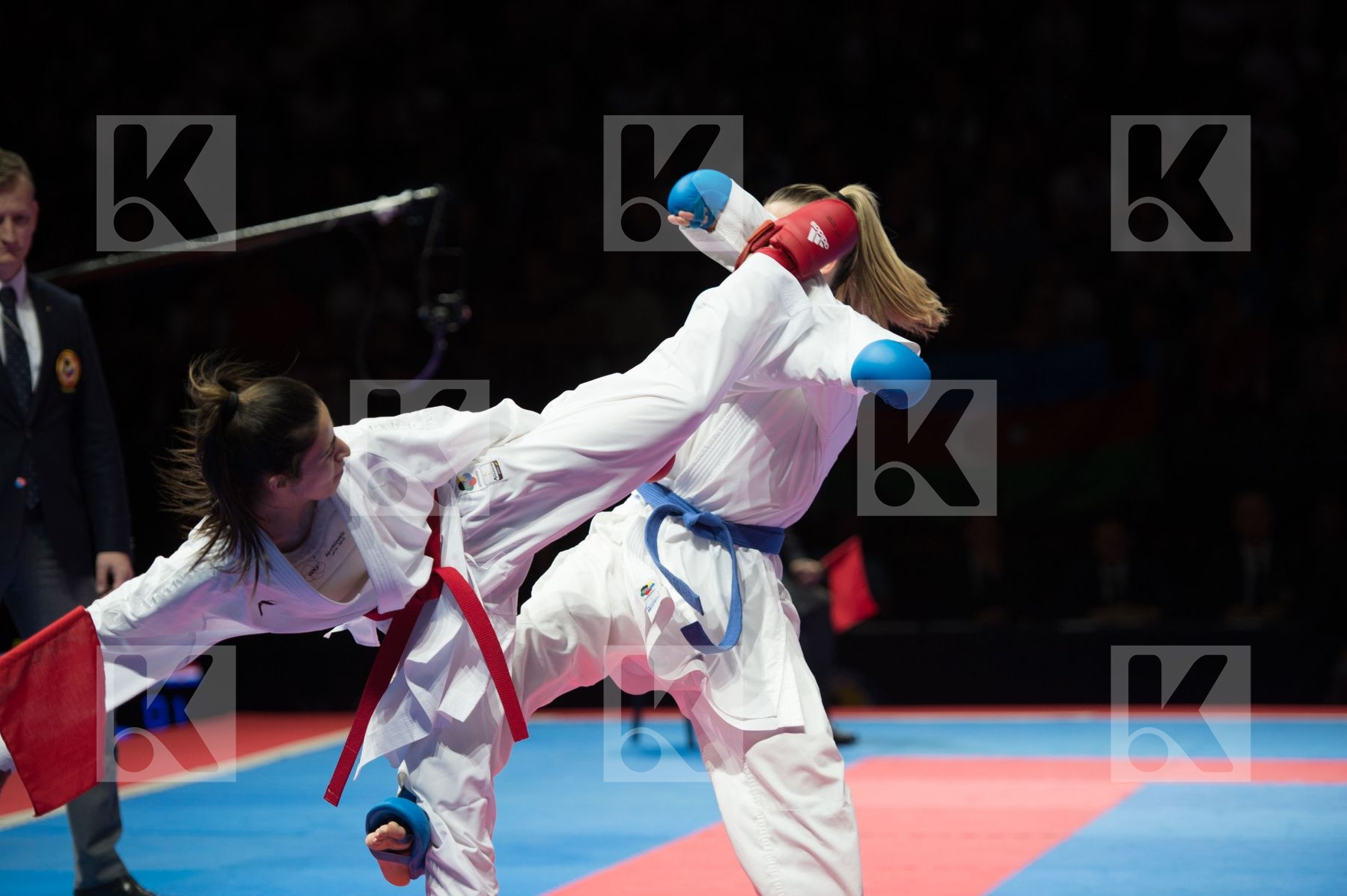 Azerbaijan Croatia Female final kumite team