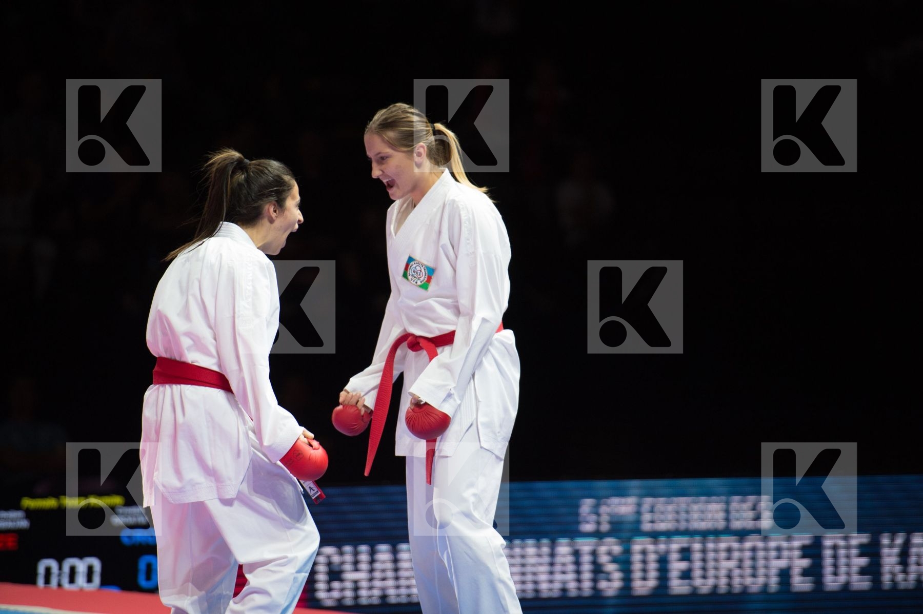 Azerbaijan Croatia Female final kumite team