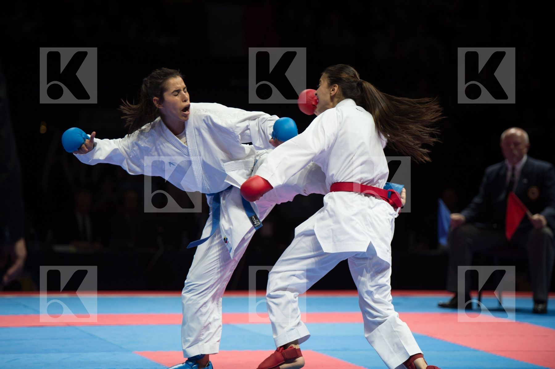 Azerbaijan Croatia Female final kumite team