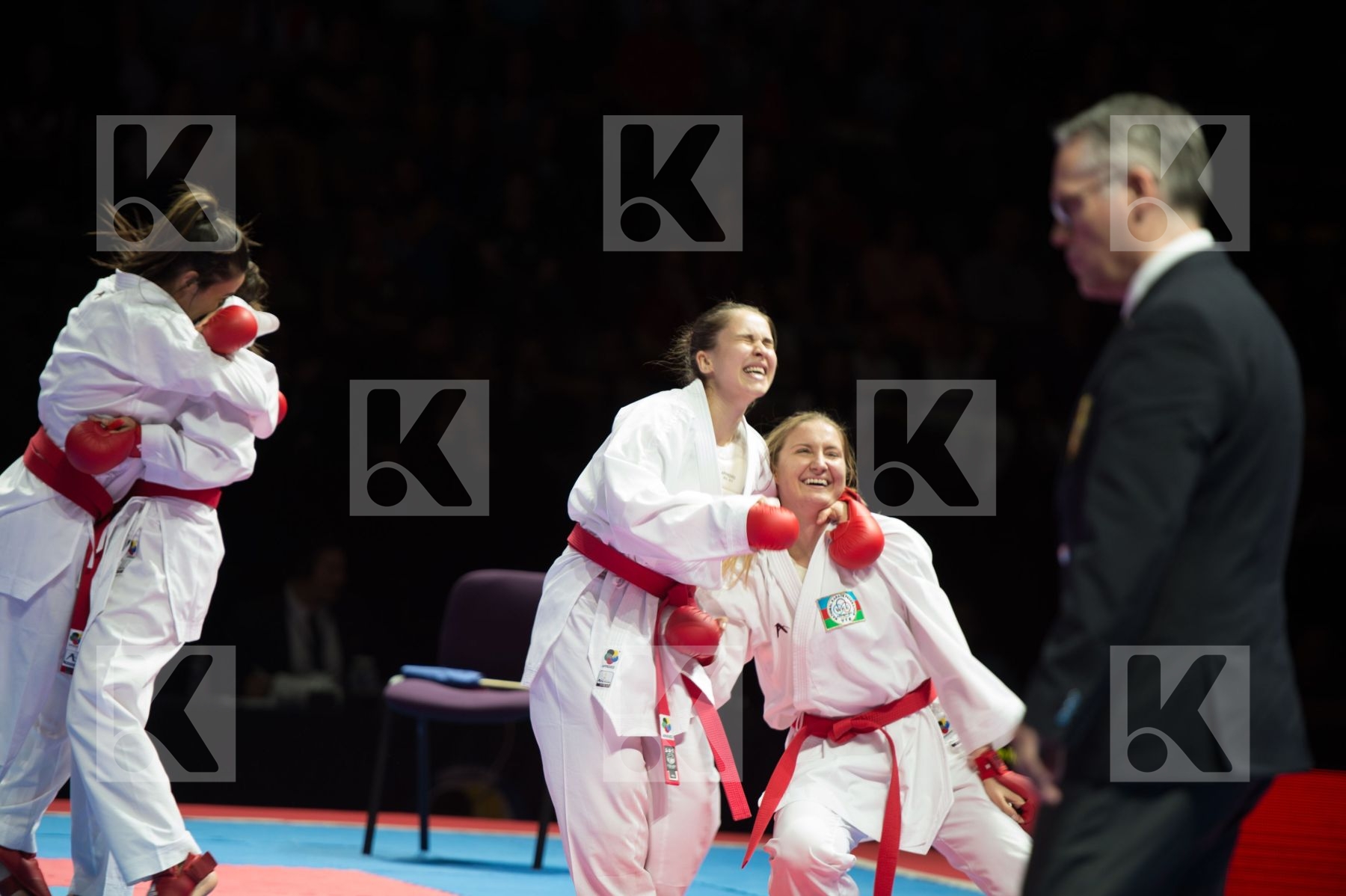 Azerbaijan Croatia Female final kumite team