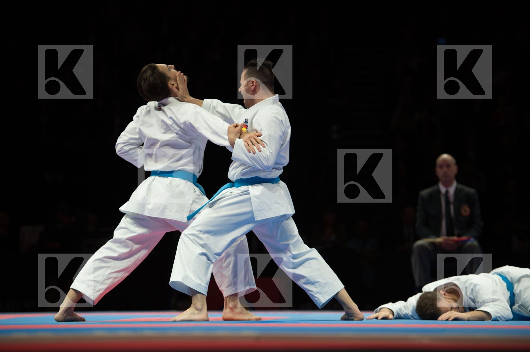 Categorymale team kataIsFinalnoName1franceName2spainCountry1fran