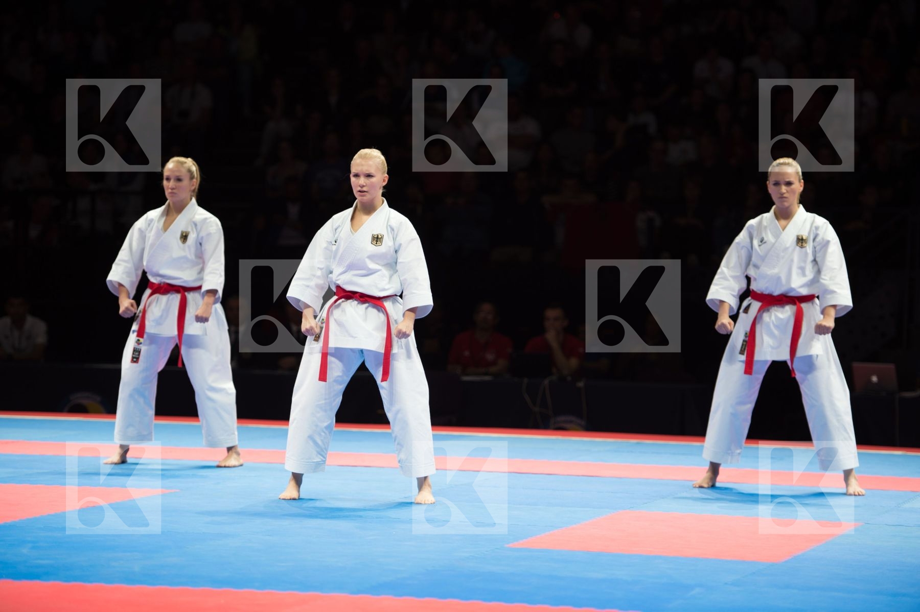 Category Country1 Country2 female team kata final france Germany