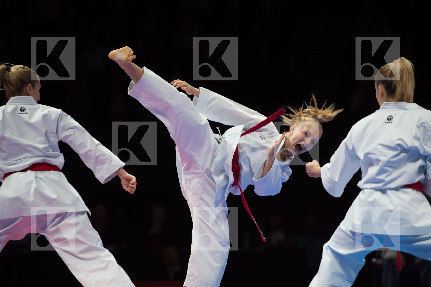 Category Country1 Country2 female team kata final france Germany