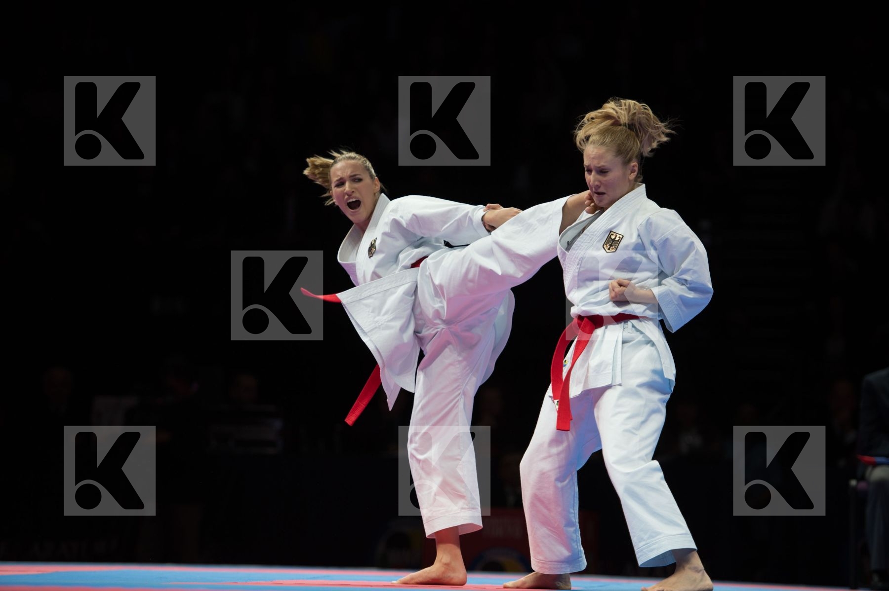 Category Country1 Country2 female team kata final france Germany