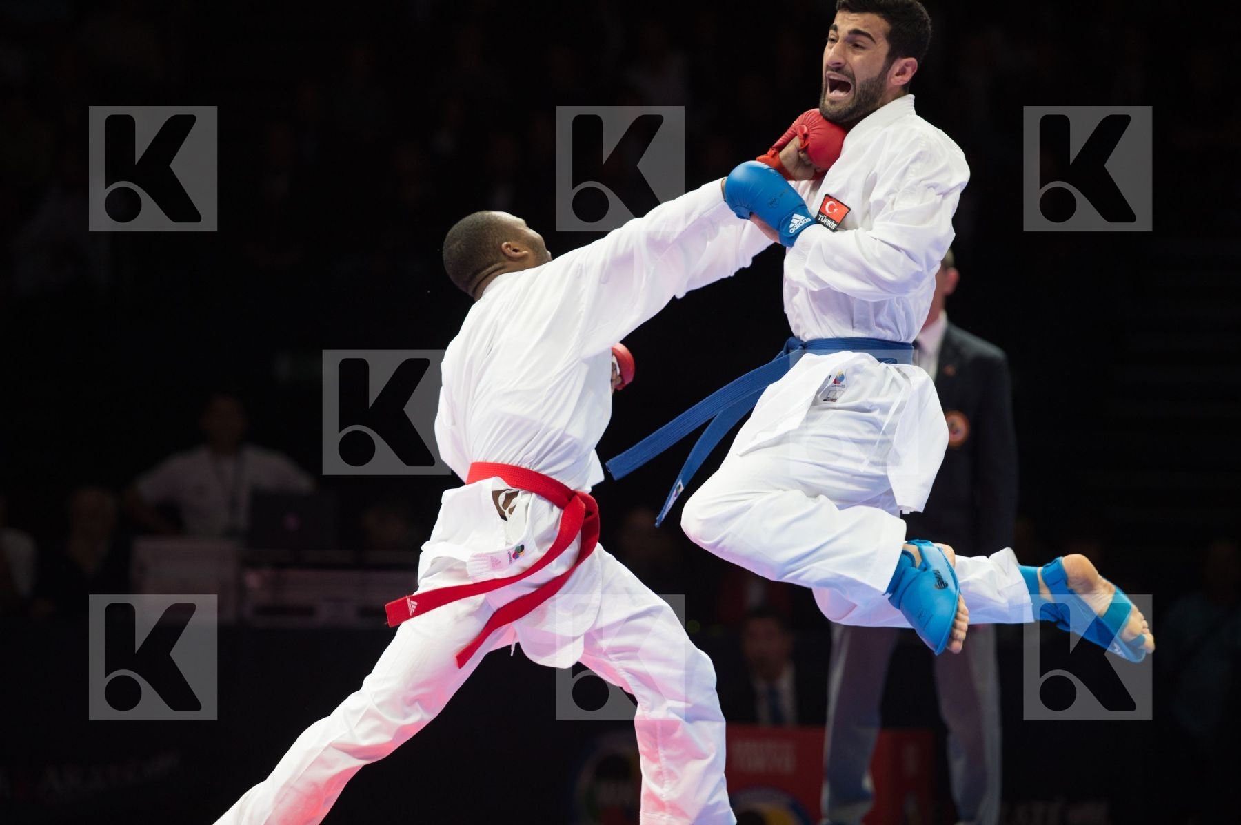 final france kumite Male team Turkey