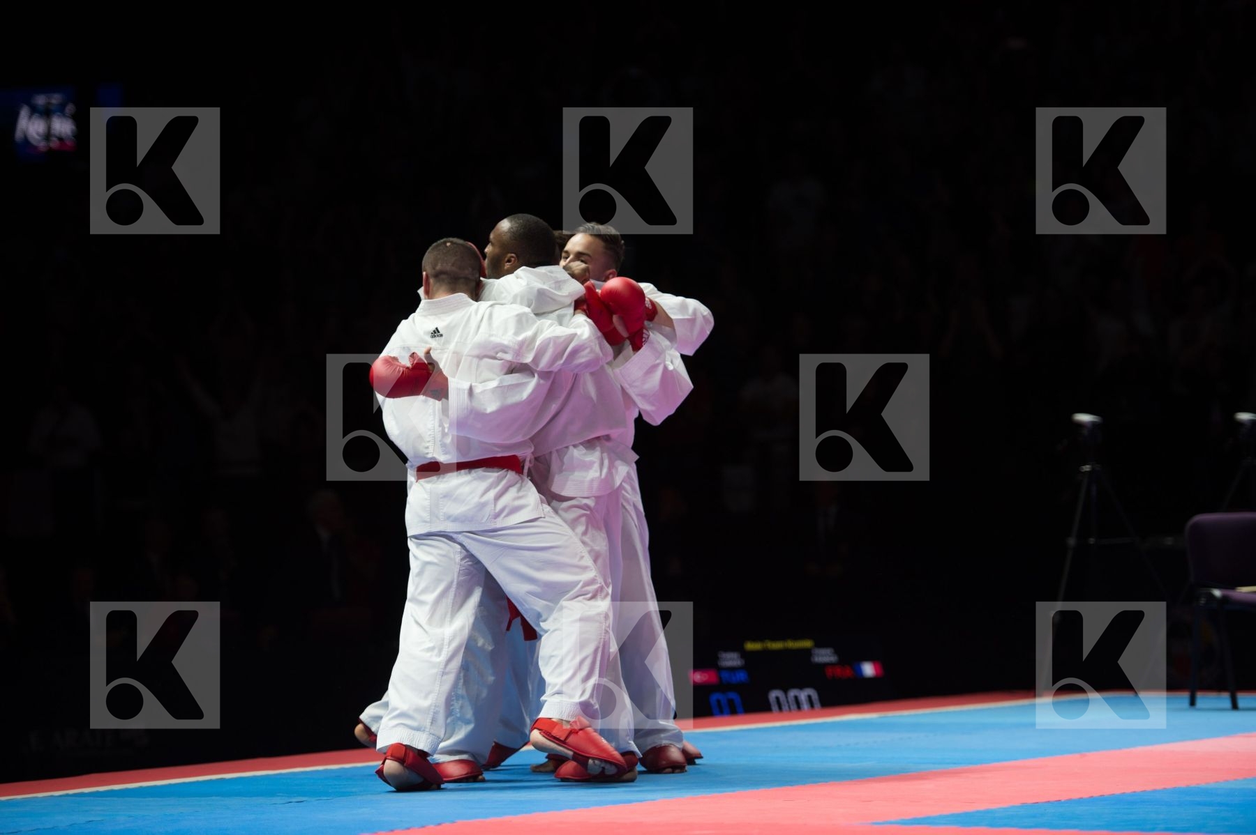 final france kumite Male team Turkey