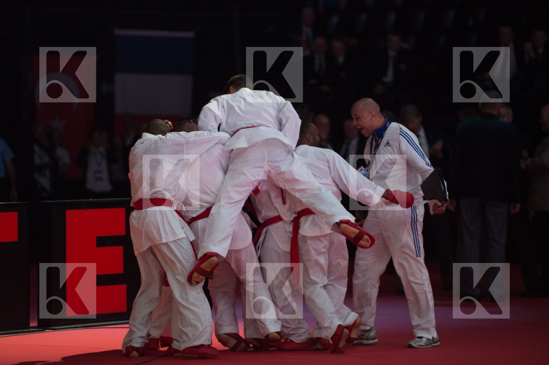 final france kumite Male team Turkey