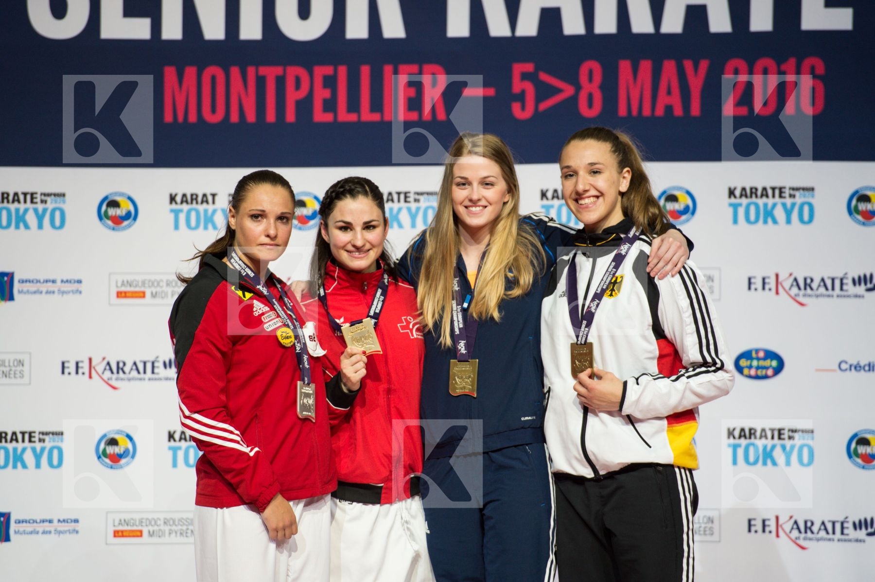 -68 Kg Austria Buchinger Alisa Female Kneer Johanna kumite Neder