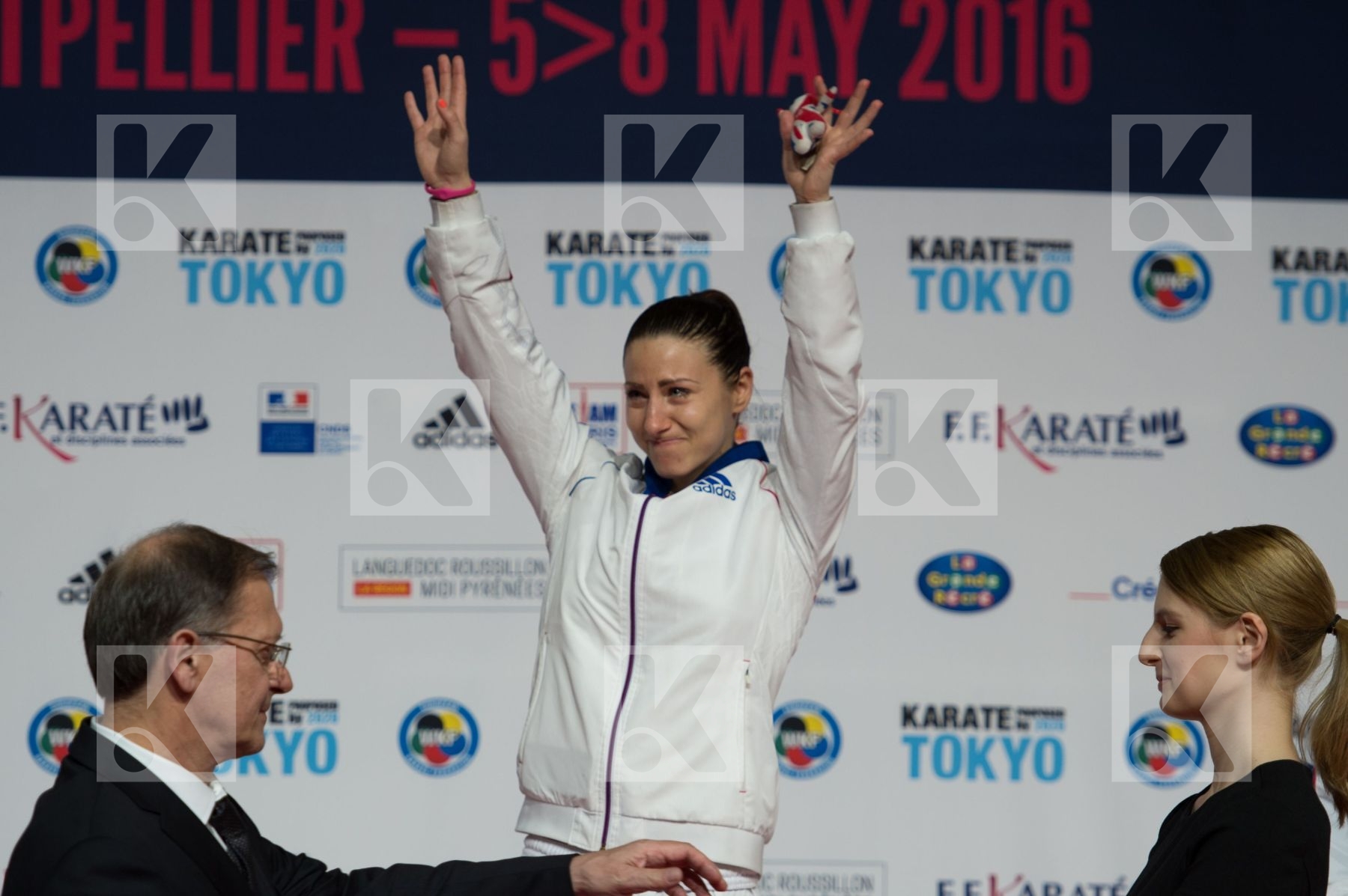 -50 Kg Female france kumite podium Recchia Alexandra