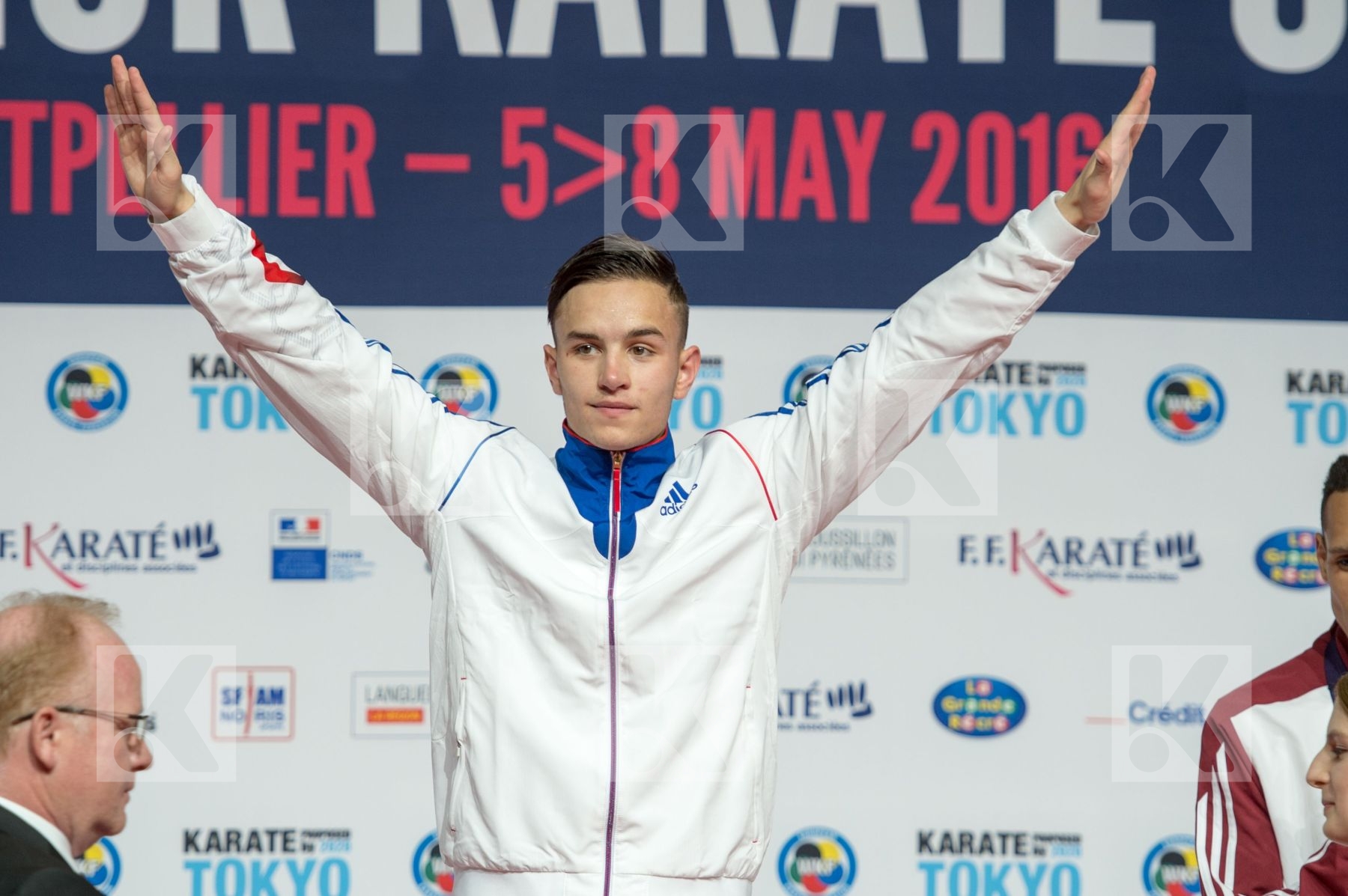 -67 Kg dacosta steven france kumite Male podium