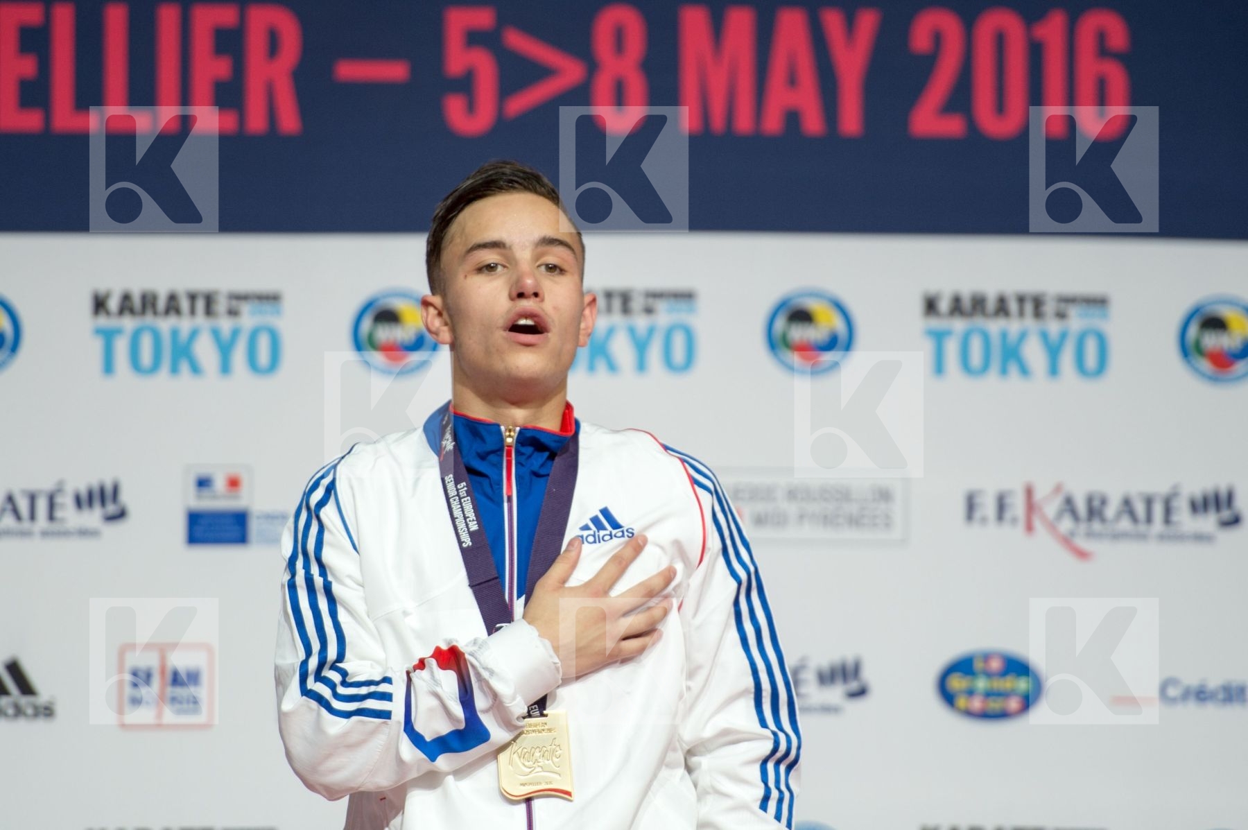 -67 Kg dacosta steven france kumite Male podium