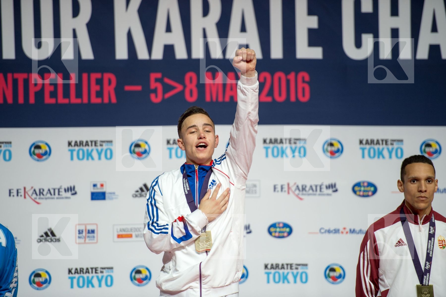 -67 Kg dacosta steven france kumite Male podium