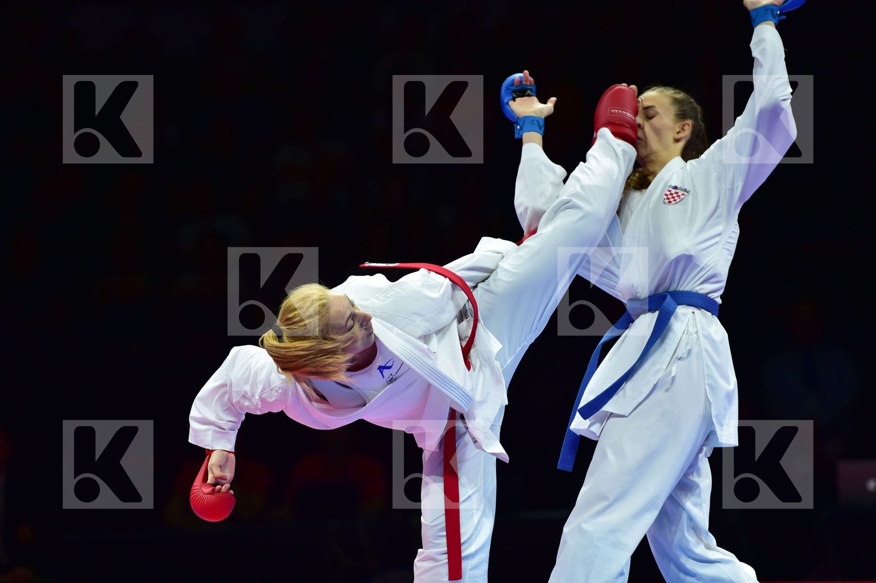 68+ Kg CHATZILIADOU ELENI Croatia Female Greece kumite Martinovi