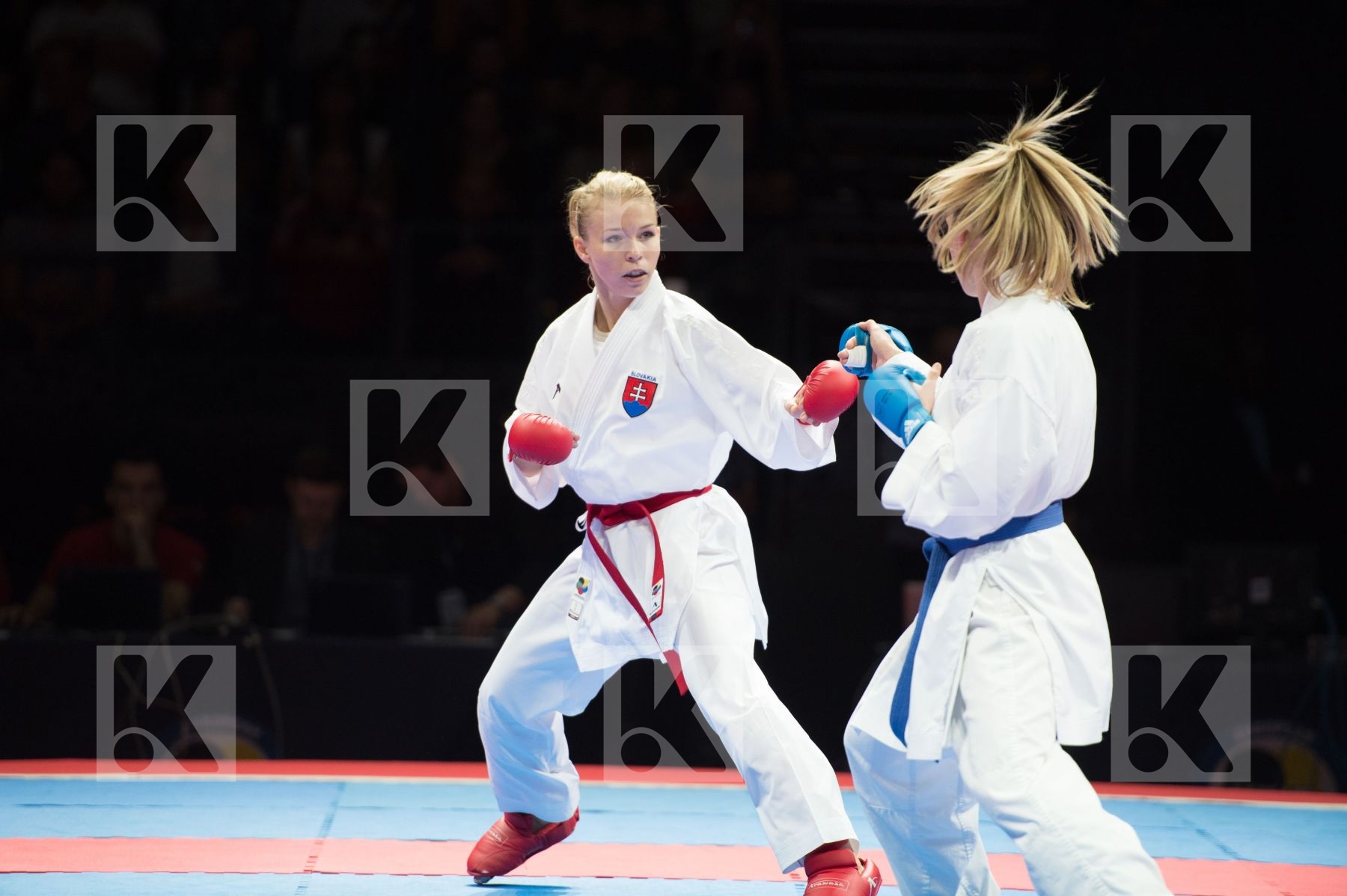 -61 Kg Croatia Female kumite Lenard Ana semi-final Slovakia Such