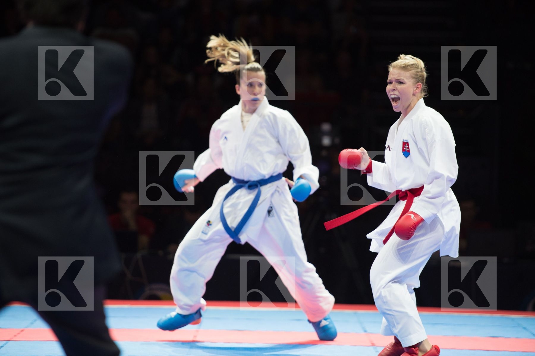 -61 Kg Croatia Female kumite Lenard Ana semi-final Slovakia Such
