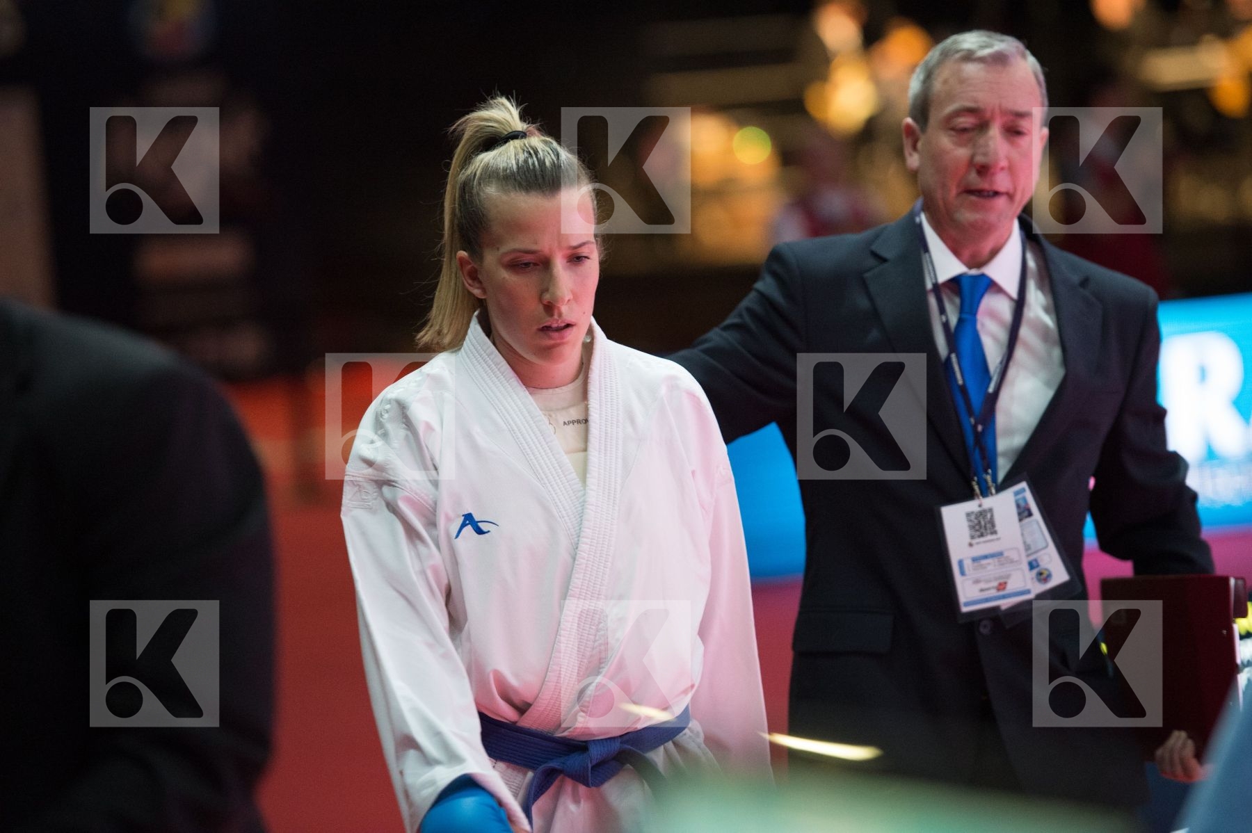 -61 Kg Croatia Female kumite Lenard Ana semi-final Slovakia Such