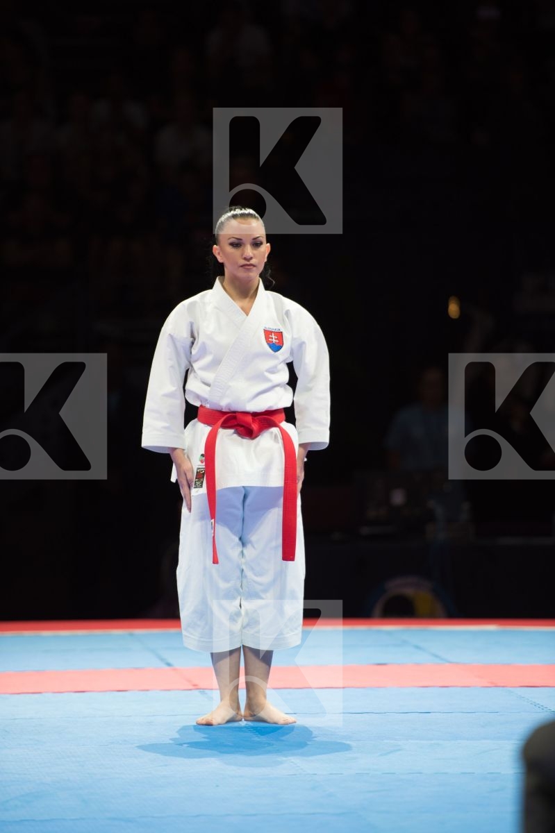Female kata Oveckova Alzbeta semi-final Slovakia