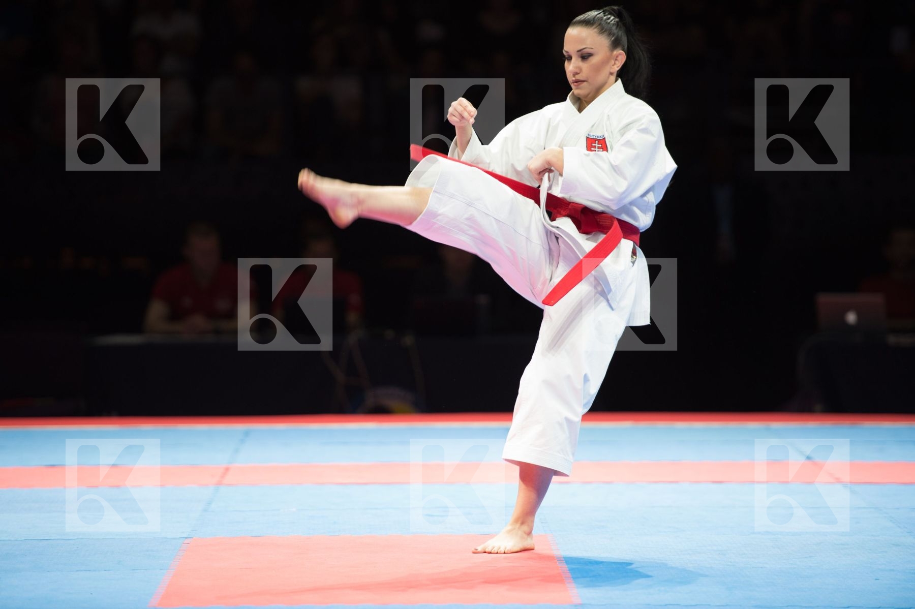 Female kata Oveckova Alzbeta semi-final Slovakia