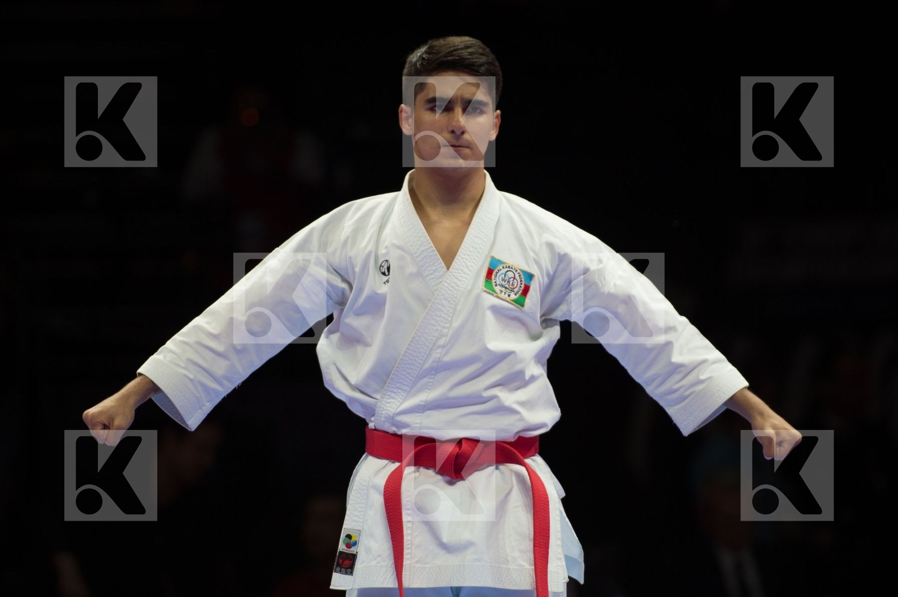 Azerbaijan Heydarov Roman kata Male semi-final
