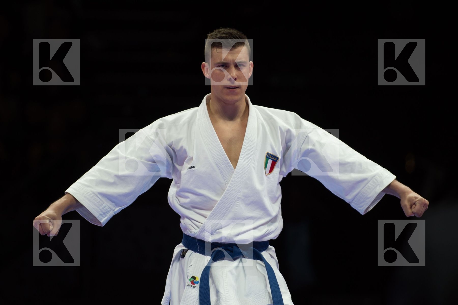 Busato Mattia italy kata Male semi-final