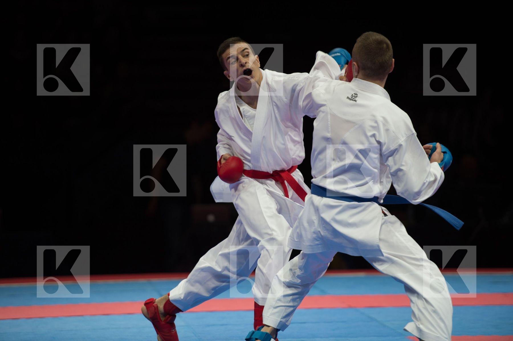 -60 Kg Fyr Of Macedonia kalnins kalvis latvia male kumite Pavlov