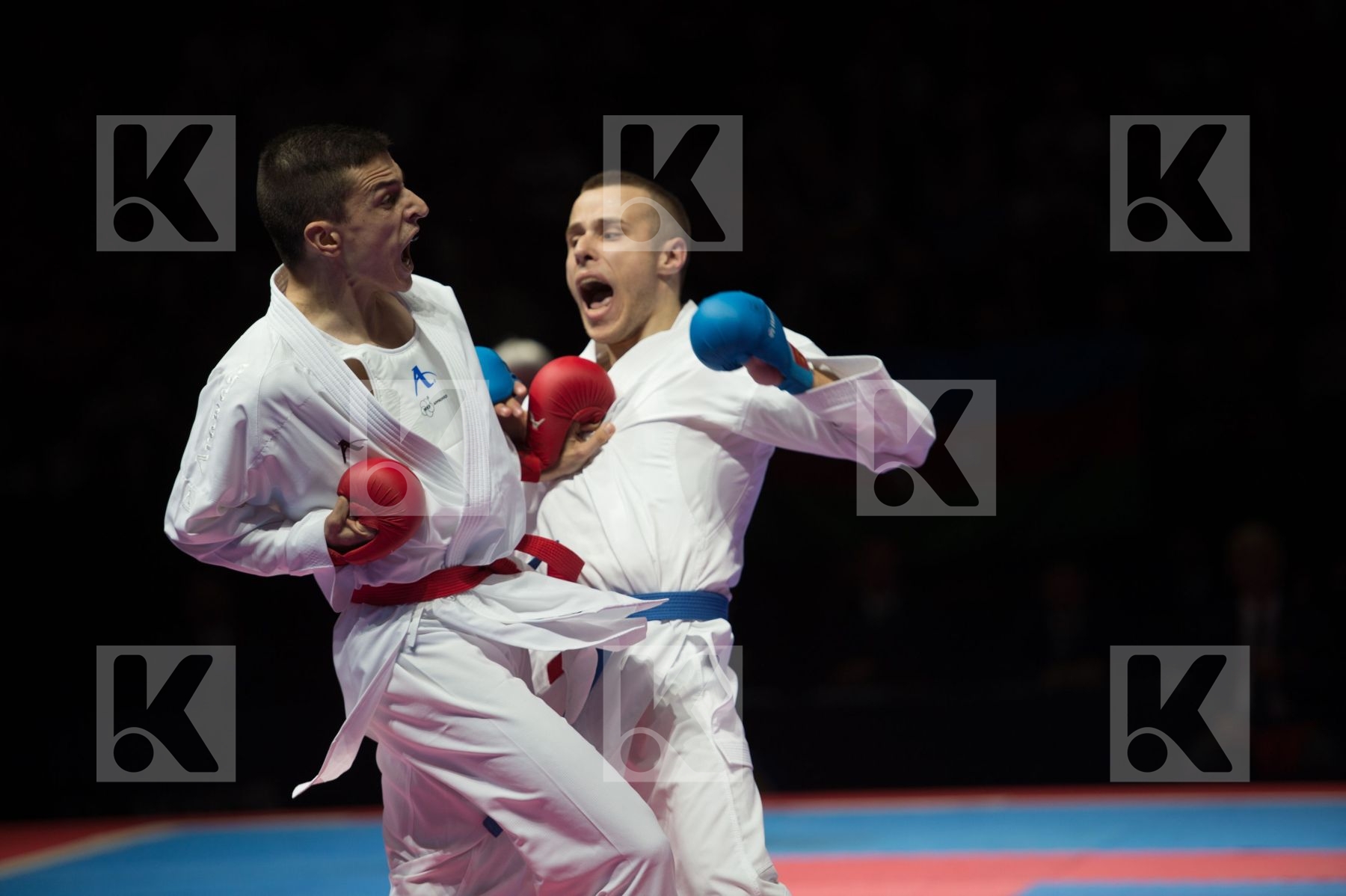 -60 Kg Fyr Of Macedonia kalnins kalvis latvia male kumite Pavlov
