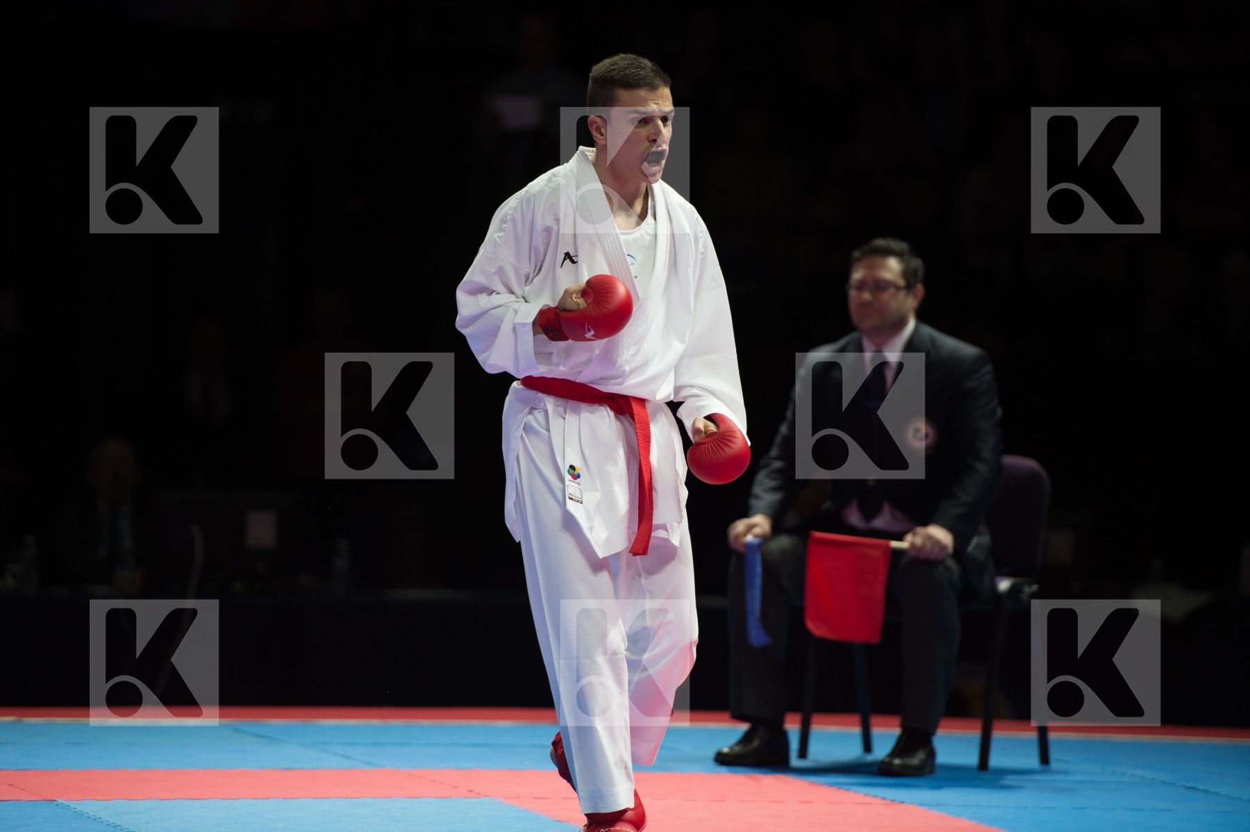 -60 Kg Fyr Of Macedonia kalnins kalvis latvia male kumite Pavlov