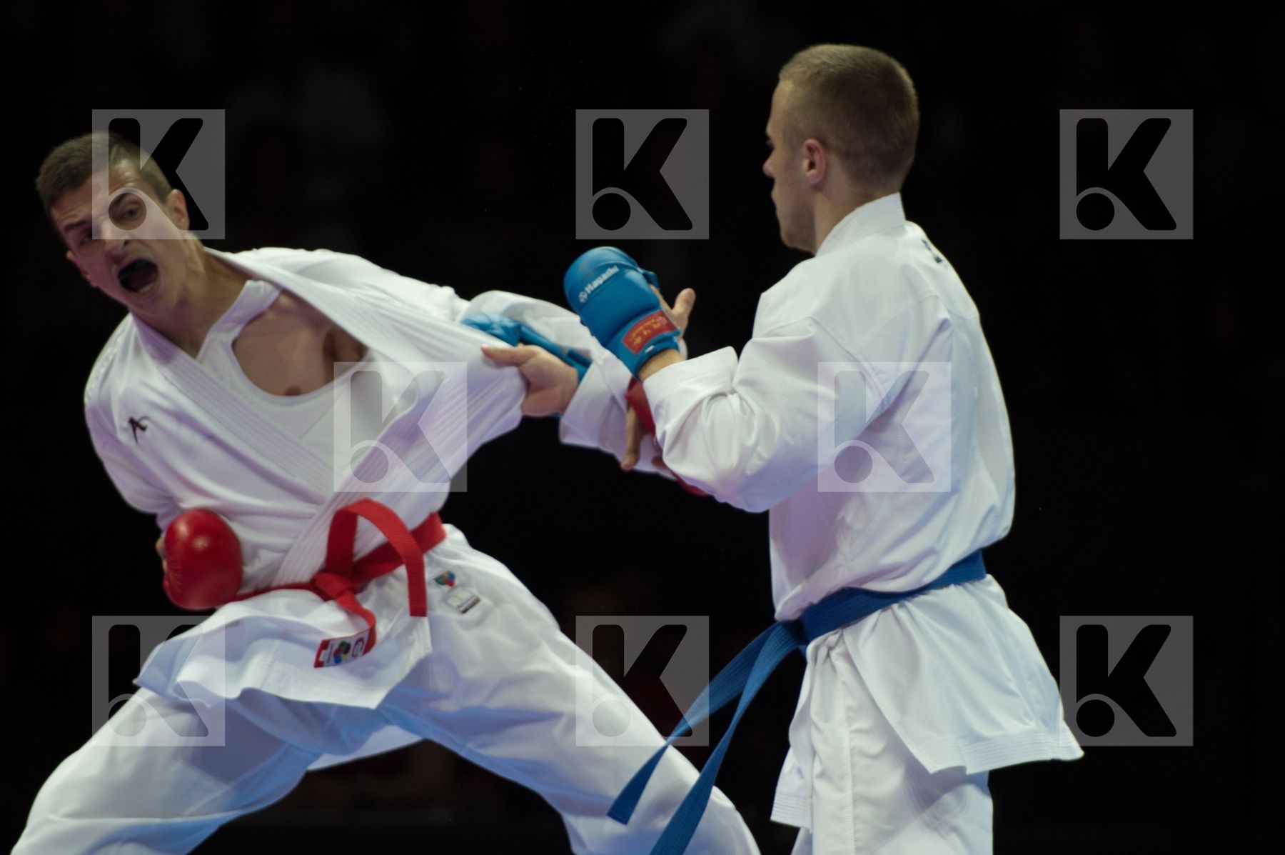 -60 Kg Fyr Of Macedonia kalnins kalvis latvia male kumite Pavlov